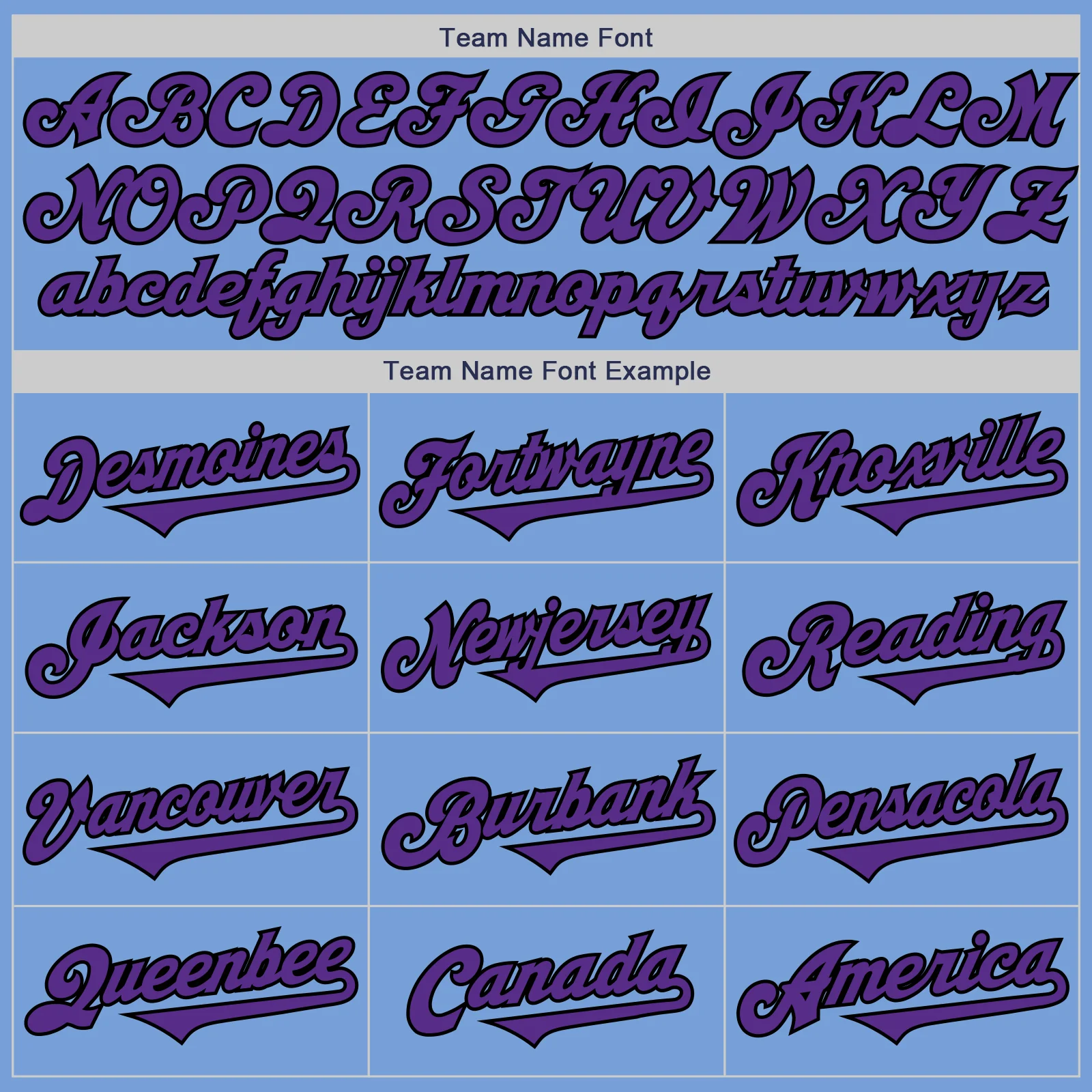 Custom Light Blue Purple-Black Authentic Two Tone Baseball Jersey - Image 4