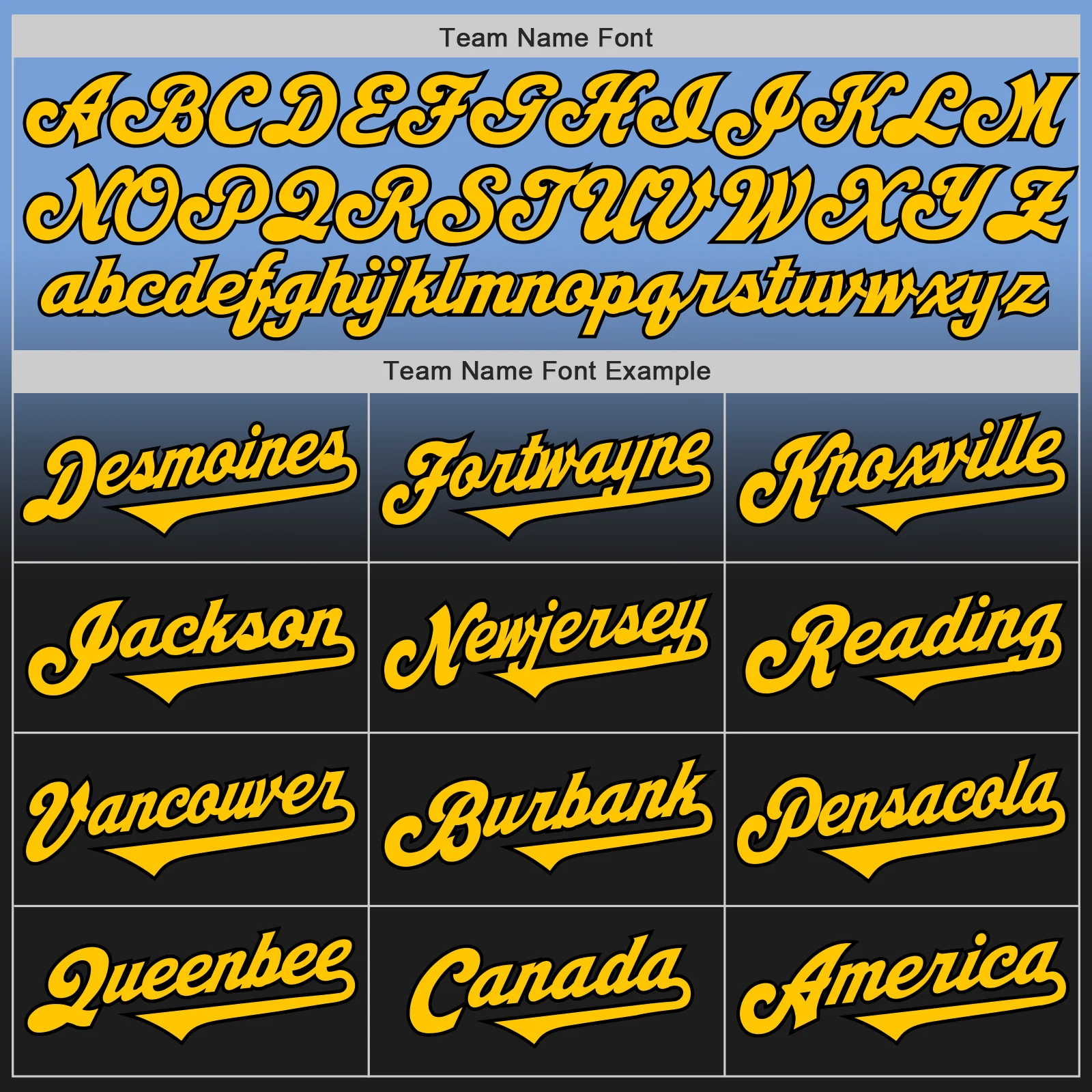 Custom Light Blue Yellow-Black Authentic Fade Fashion Baseball Jersey - Image 4