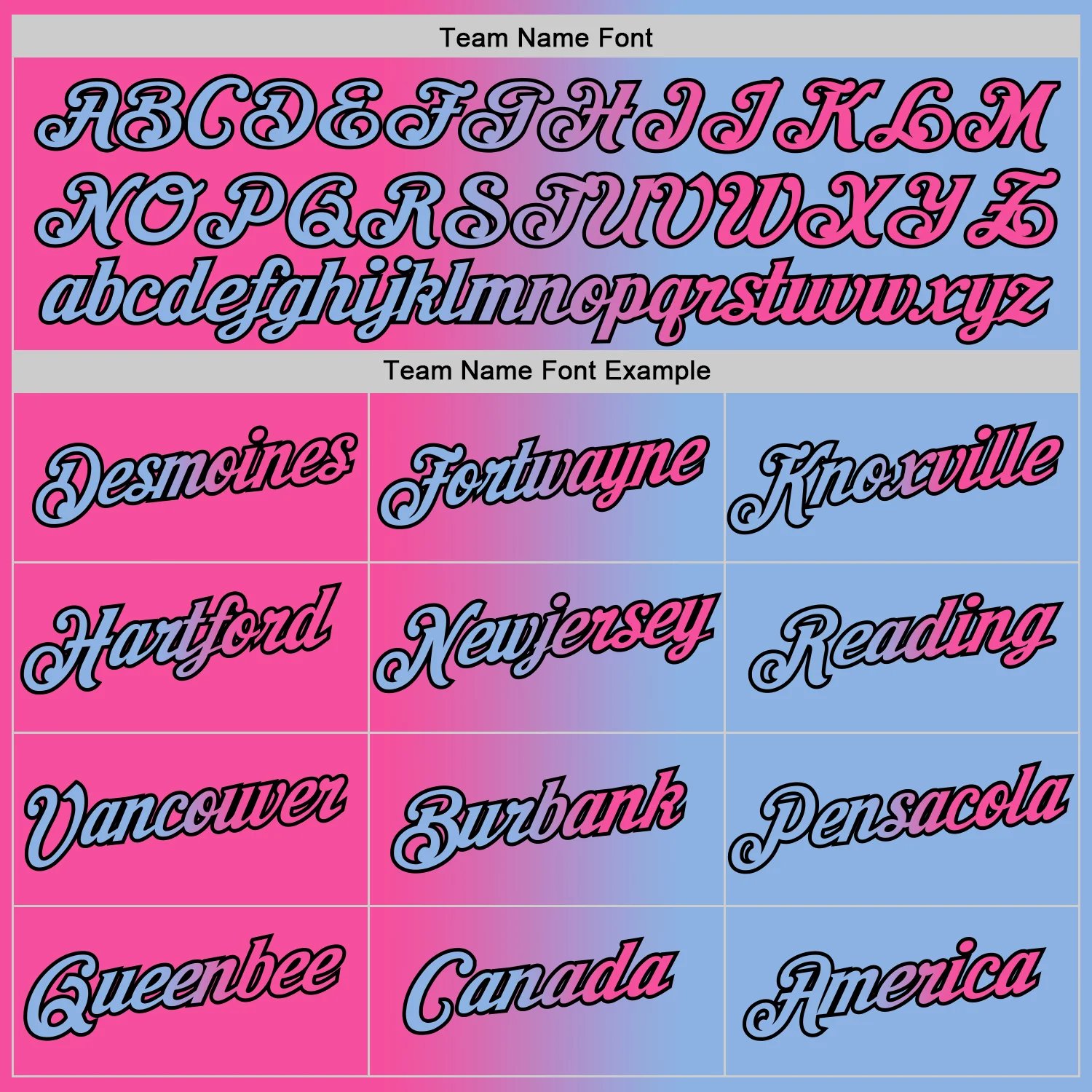 Custom Light Blue Pink-Black Gradient Fashion Performance T-Shirt - Image 3