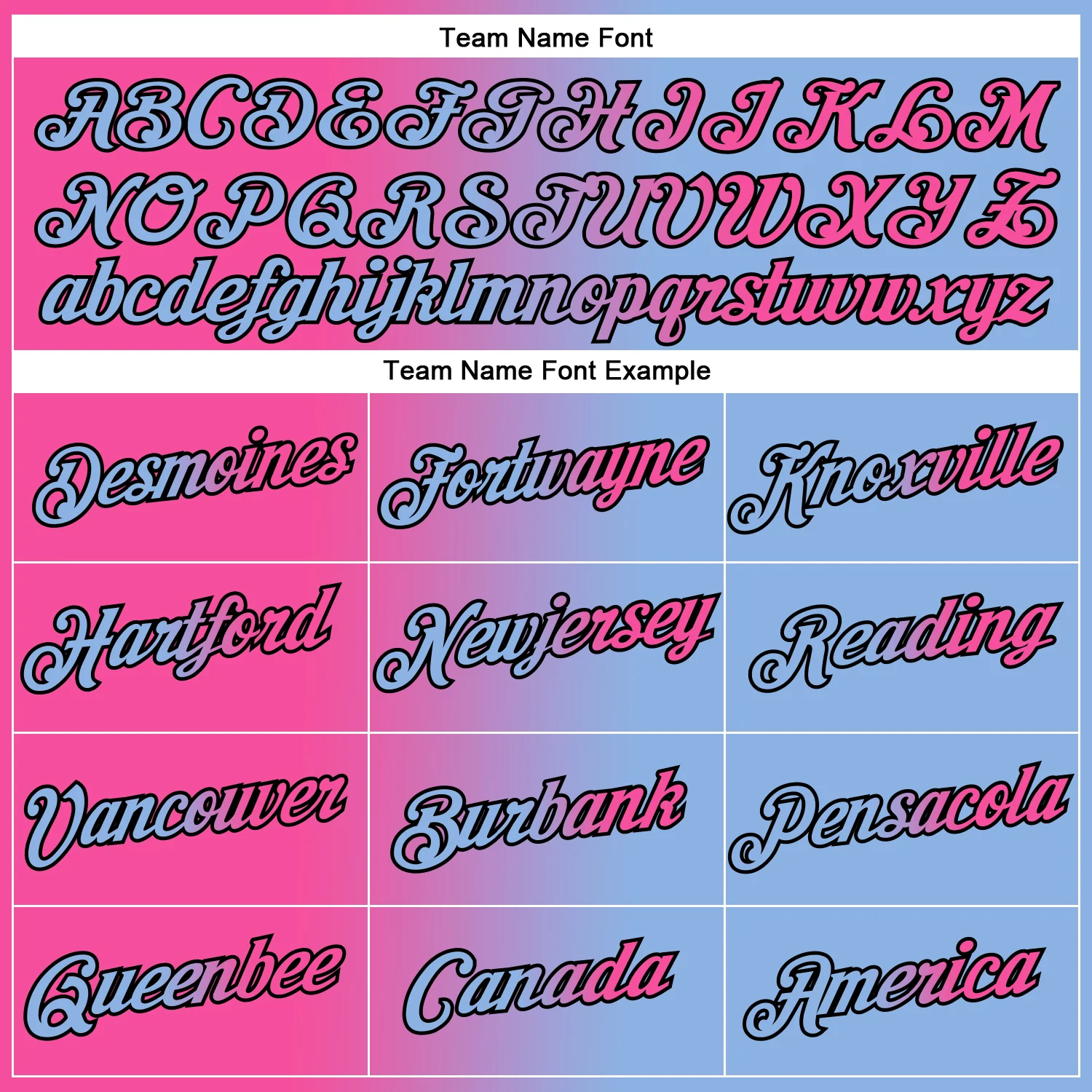 Custom Light Blue Pink-Black Gradient Fashion Performance T-Shirt - Image 3