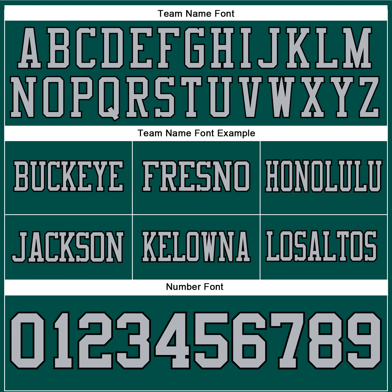 Custom Midnight Green Gray-Black Authentic Football Jersey - Image 4