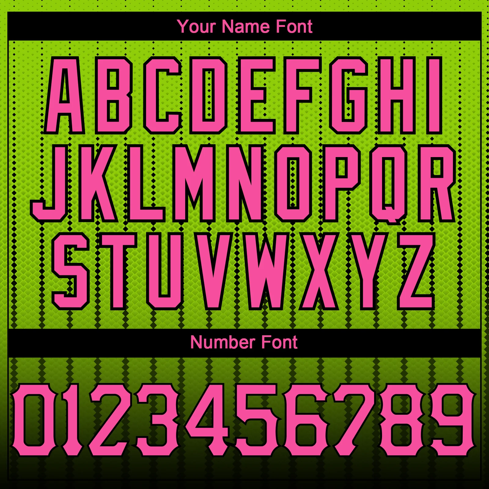 Custom Neon Green Pink-Black 3D Pattern Design Gradient Geometric Shape Authentic Baseball Jersey - Image 5