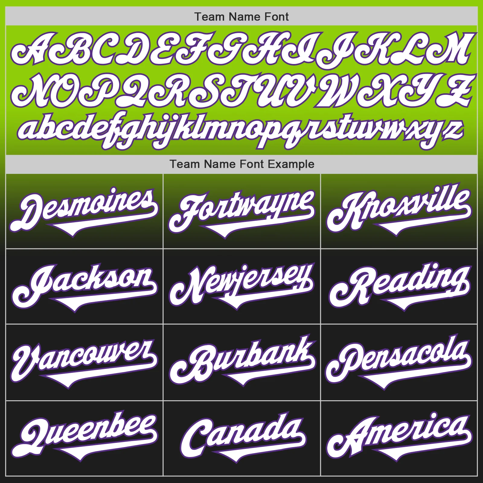 Custom Neon Green Black-Purple Authentic Fade Fashion Baseball Jersey - Image 4