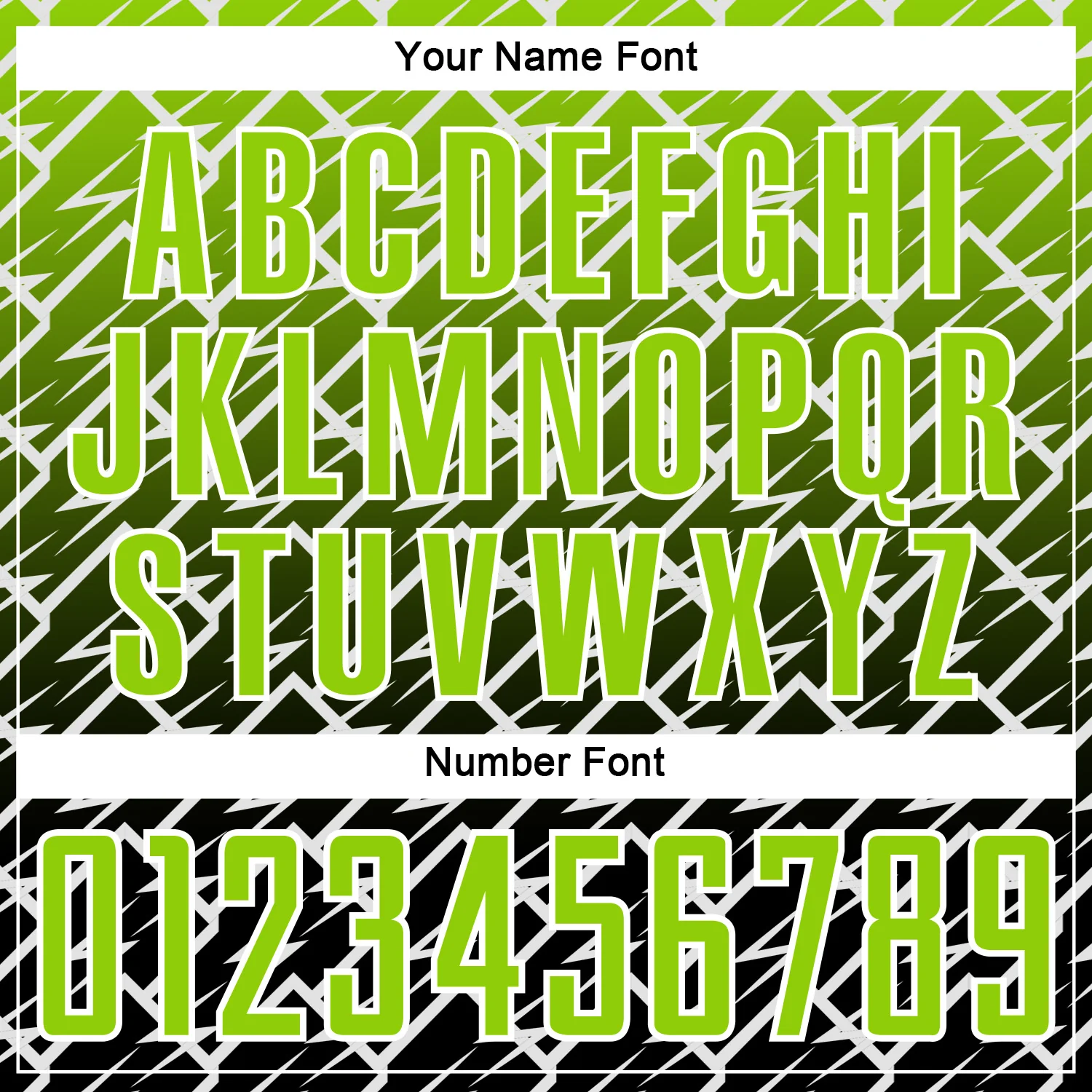 Custom Neon Green Black-White Lightning Sports Sublimation Soccer Uniform Jersey - Image 6