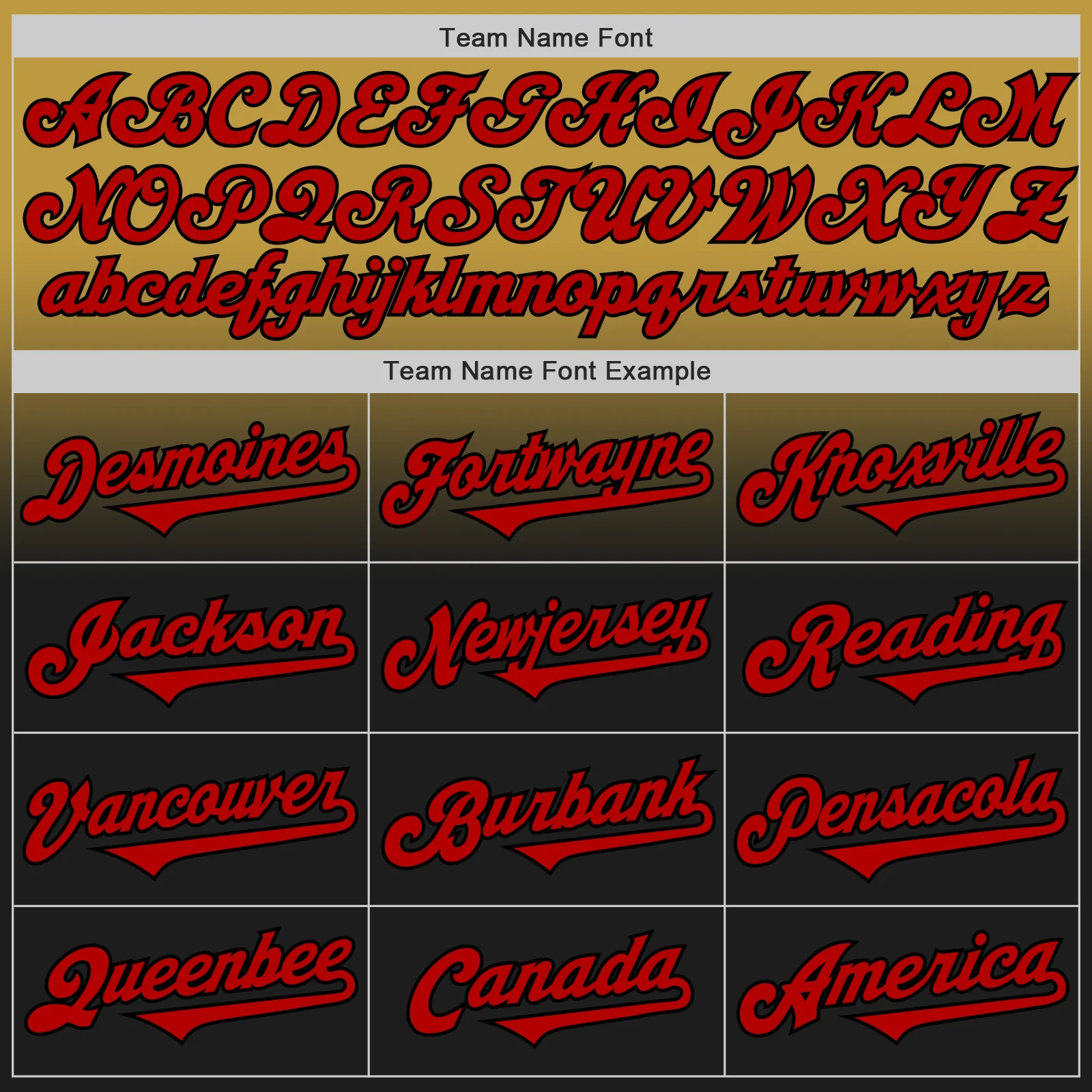 Custom Old Gold Red-Black Authentic Fade Fashion Baseball Jersey - Image 4