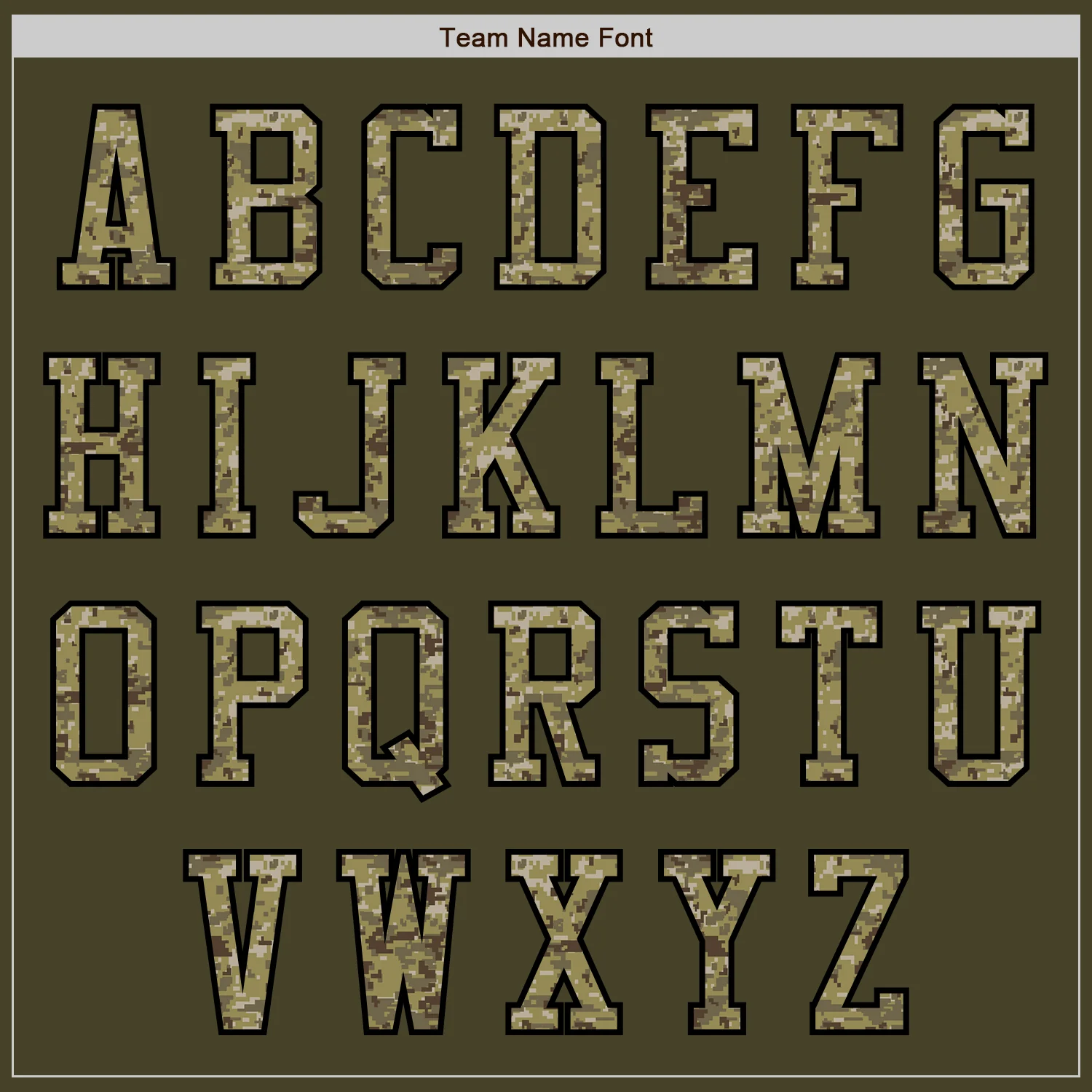 Custom Olive Camo-Black Authentic Salute To Service Baseball Jersey - Image 7