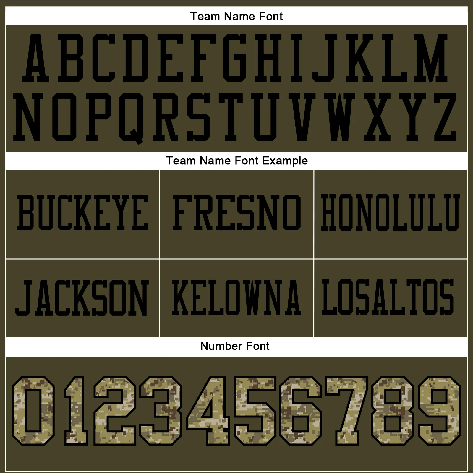 Custom Olive Camo-Black Authentic Salute To Service Football Jersey - Image 4