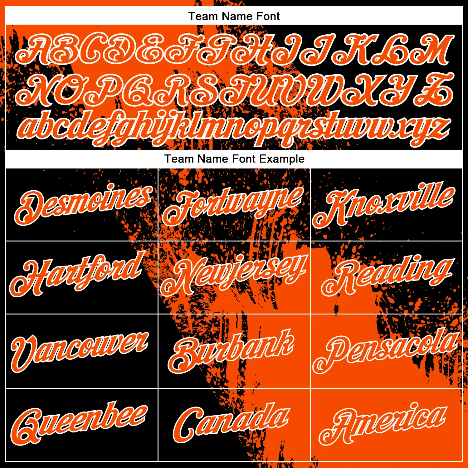 Custom Orange Black-White 3D Pattern Design Abstract Brush Stroke Performance Polo Shirt - Image 4