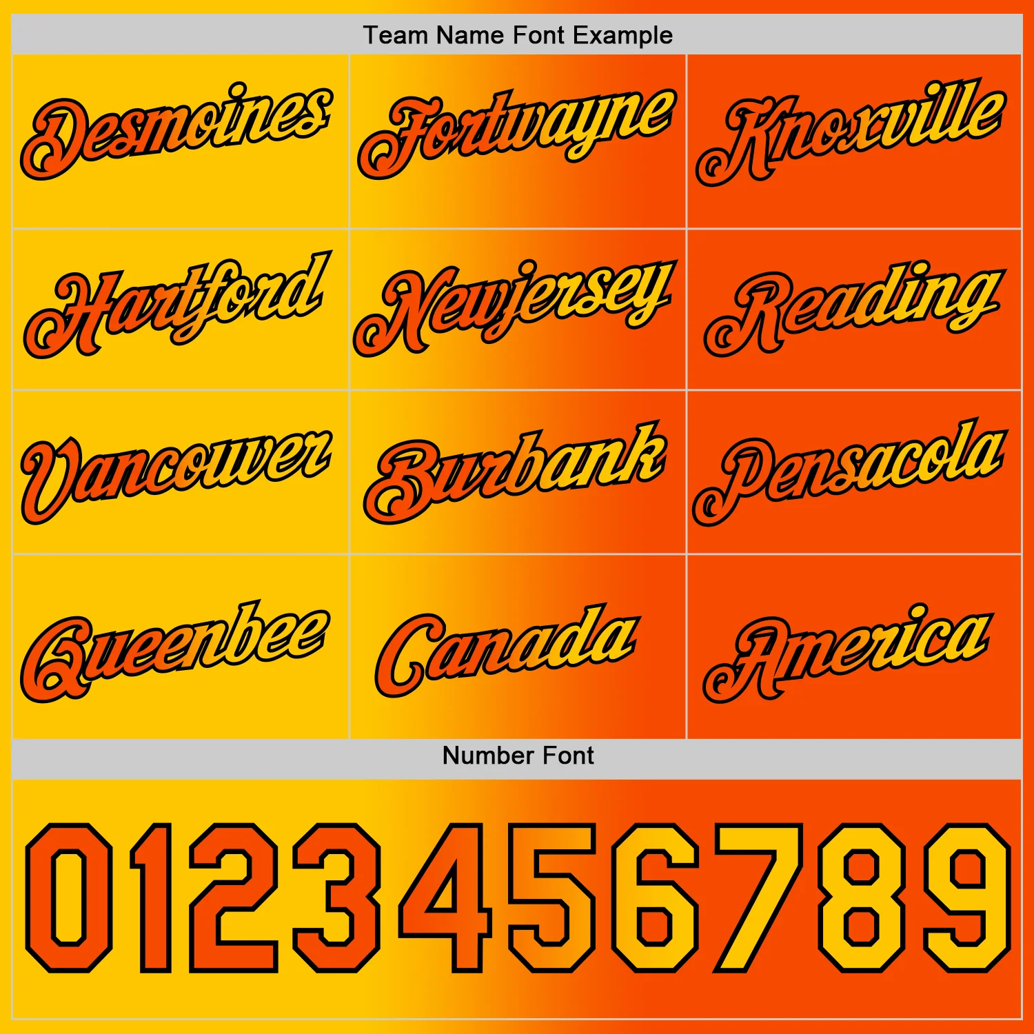Custom Orange Yellow-Black Gradient Fashion Performance T-Shirt - Image 4