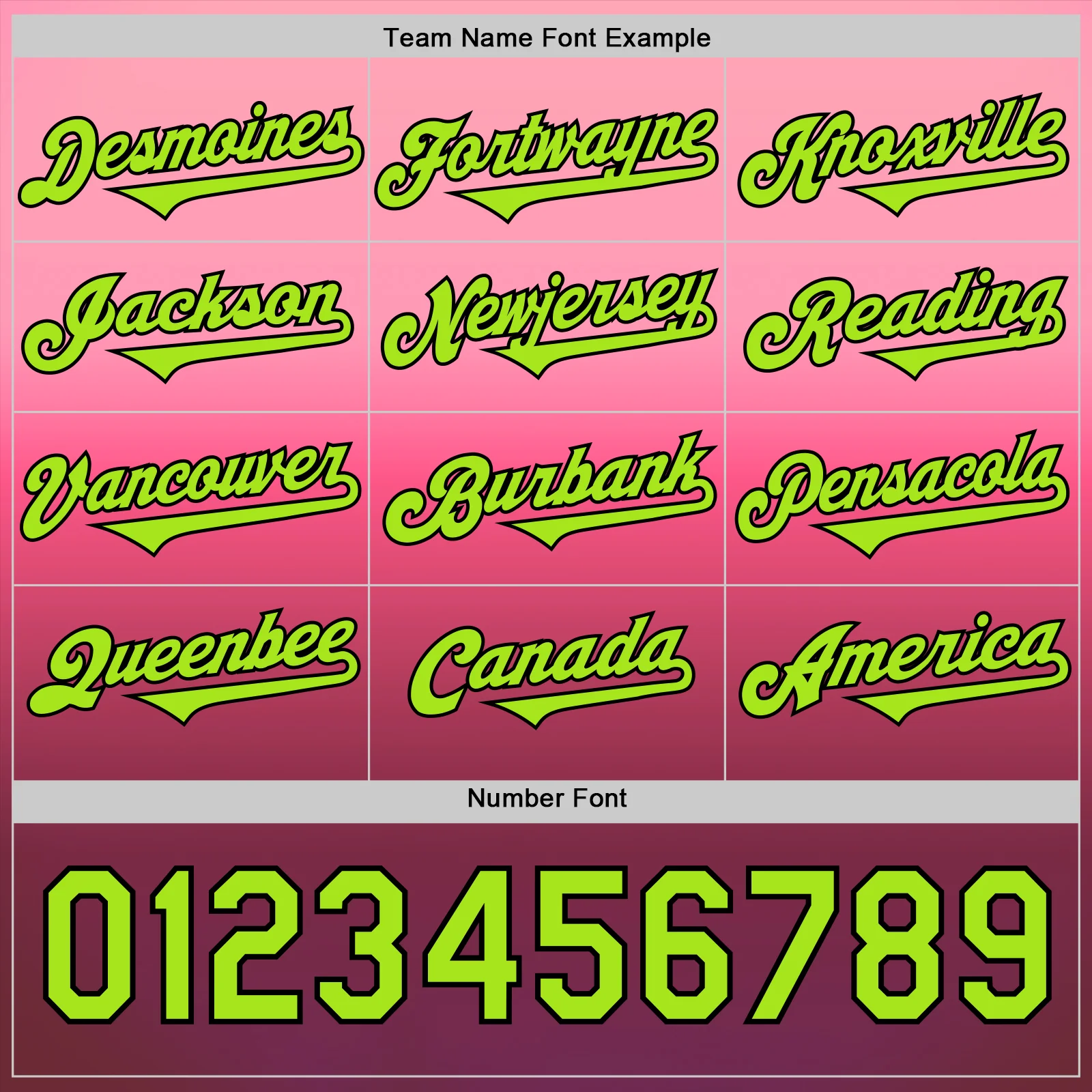 Custom Pink Neon Green-Black 3D Geo Law Lil Horrors Authentic Baseball Jersey - Image 5