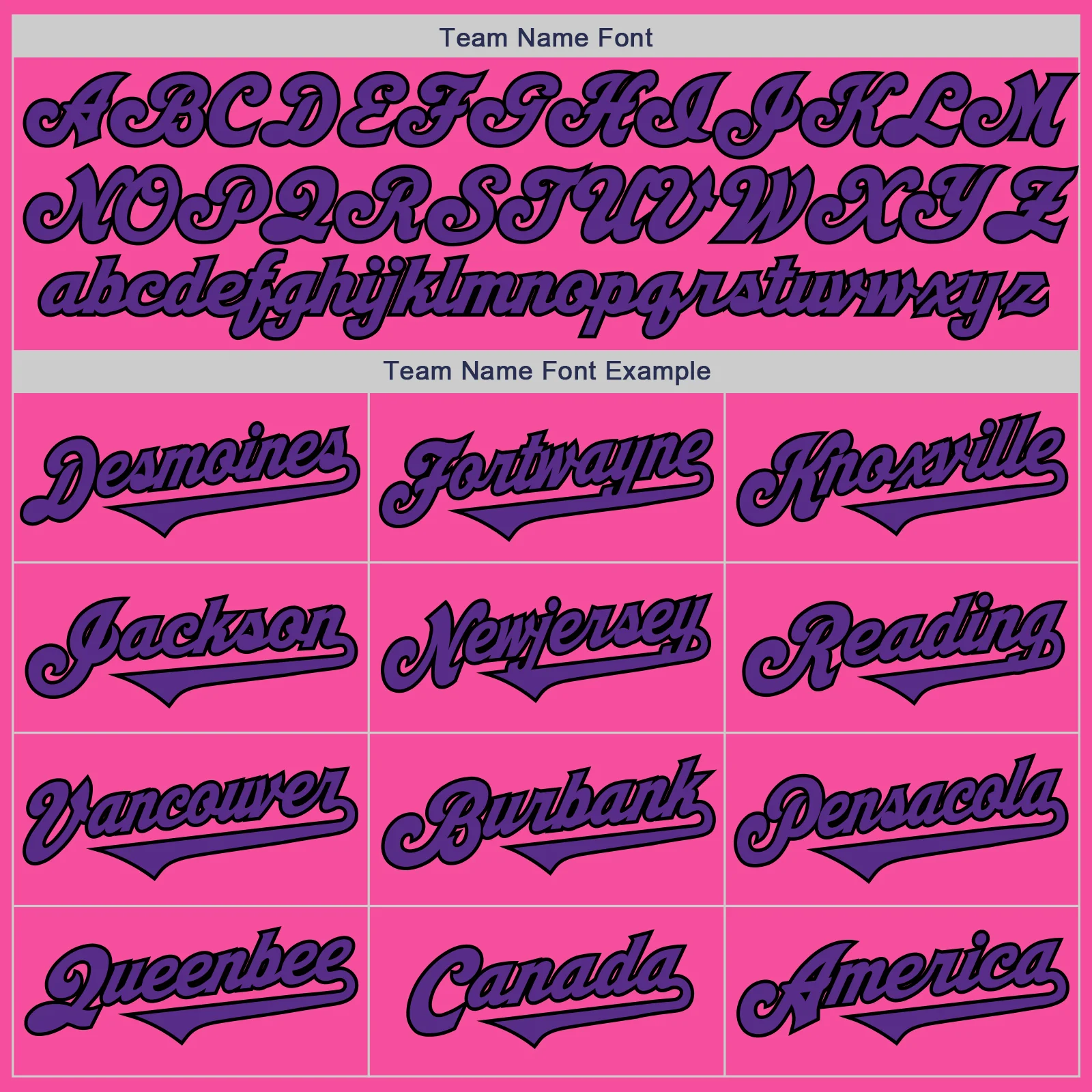Custom Pink Purple-Black Authentic Two Tone Baseball Jersey - Image 4