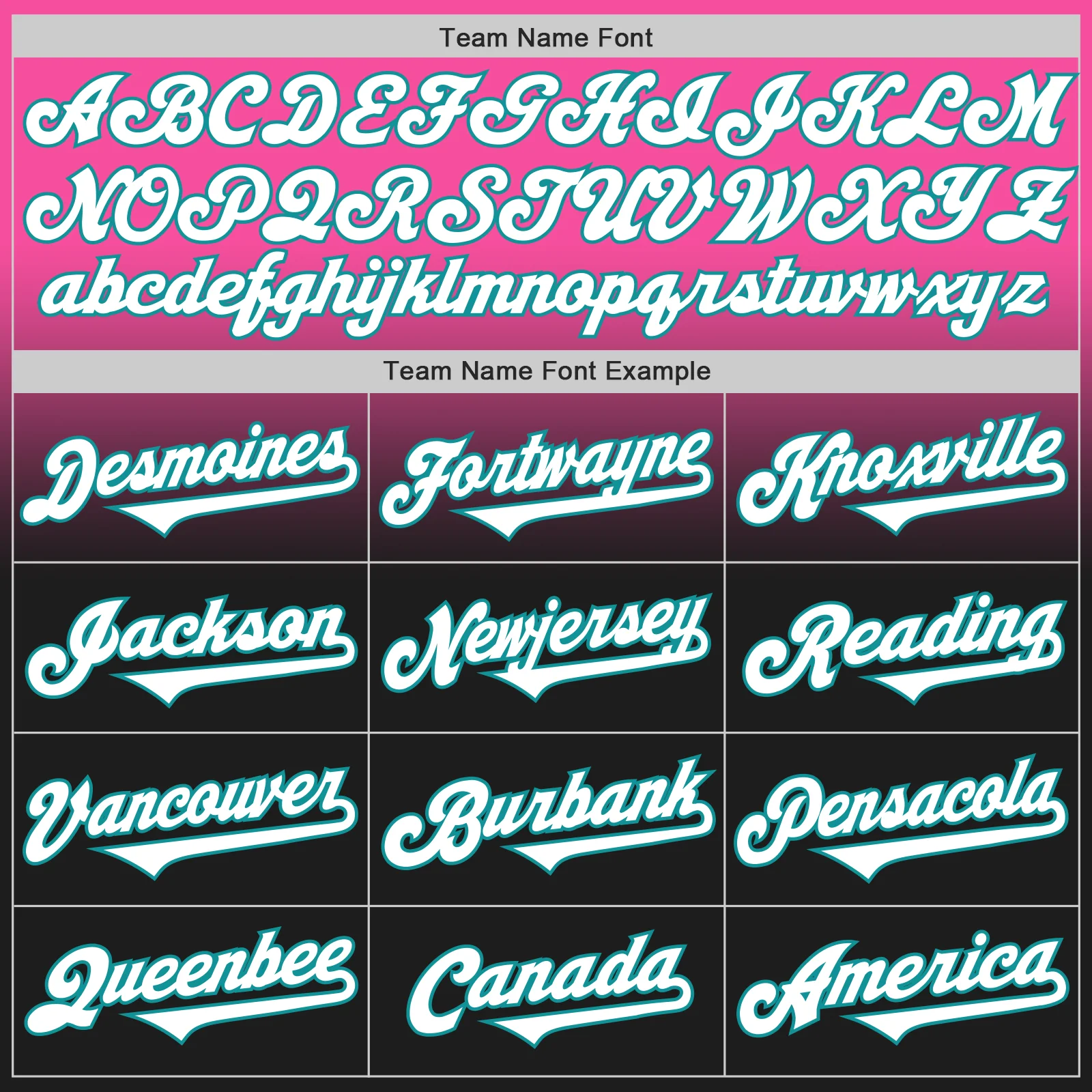 Custom Pink Black-Teal Authentic Fade Fashion Baseball Jersey - Image 4