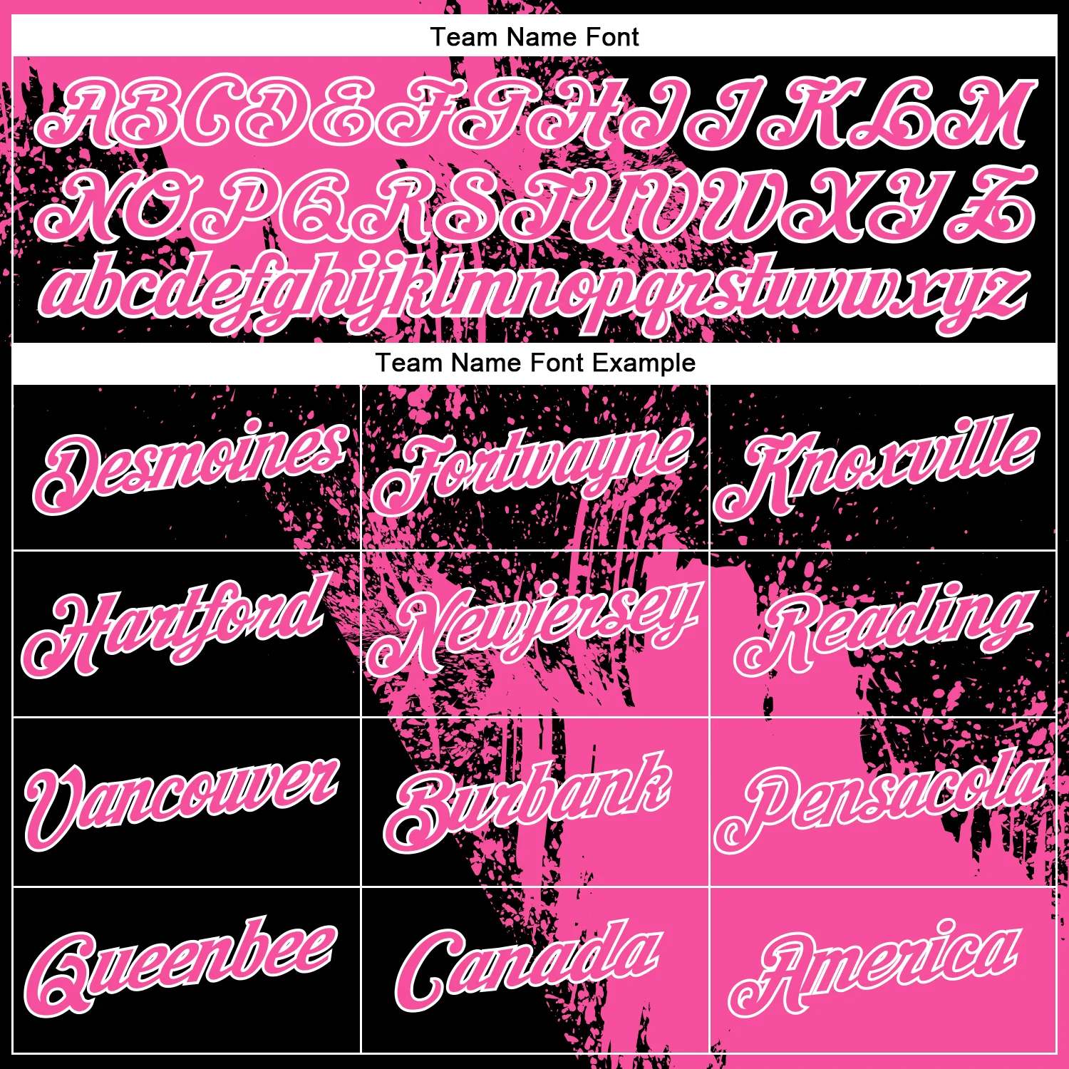 Custom Pink Black-White 3D Pattern Design Abstract Brush Stroke Performance Polo Shirt - Image 4