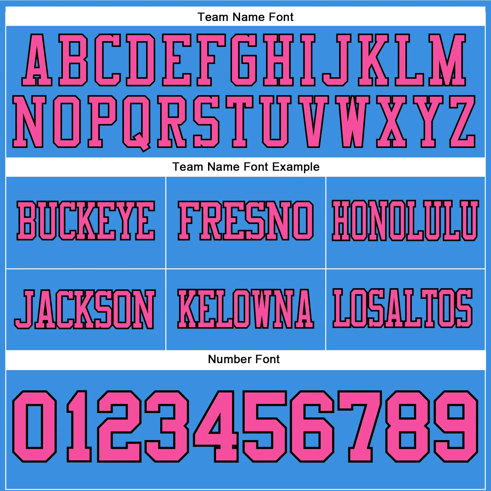 Custom Powder Blue Pink-Black Authentic Football Jersey - Image 4