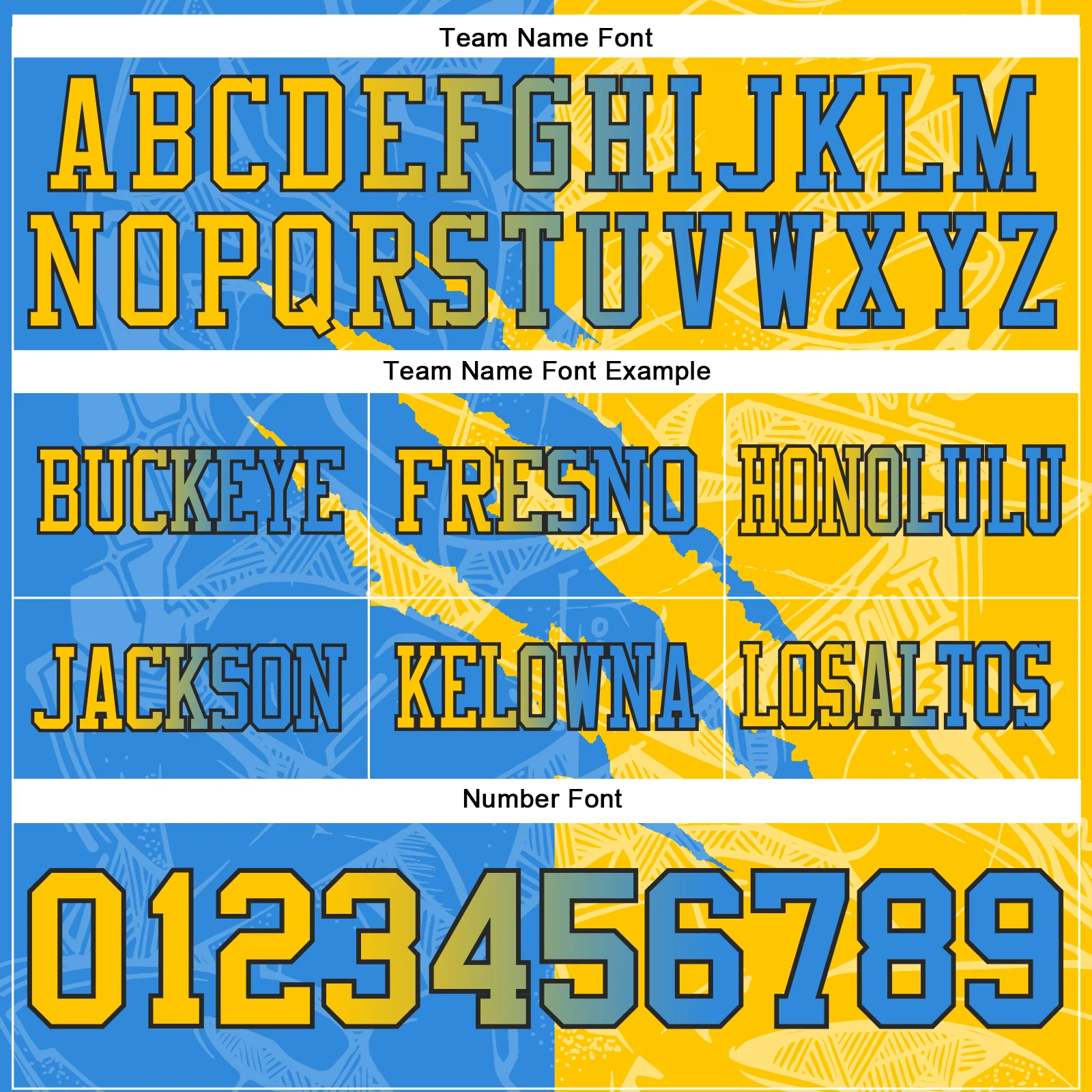 Custom Powder Blue Yellow-Black Authentic Gradient Fashion Scratch Football Jersey - Image 4