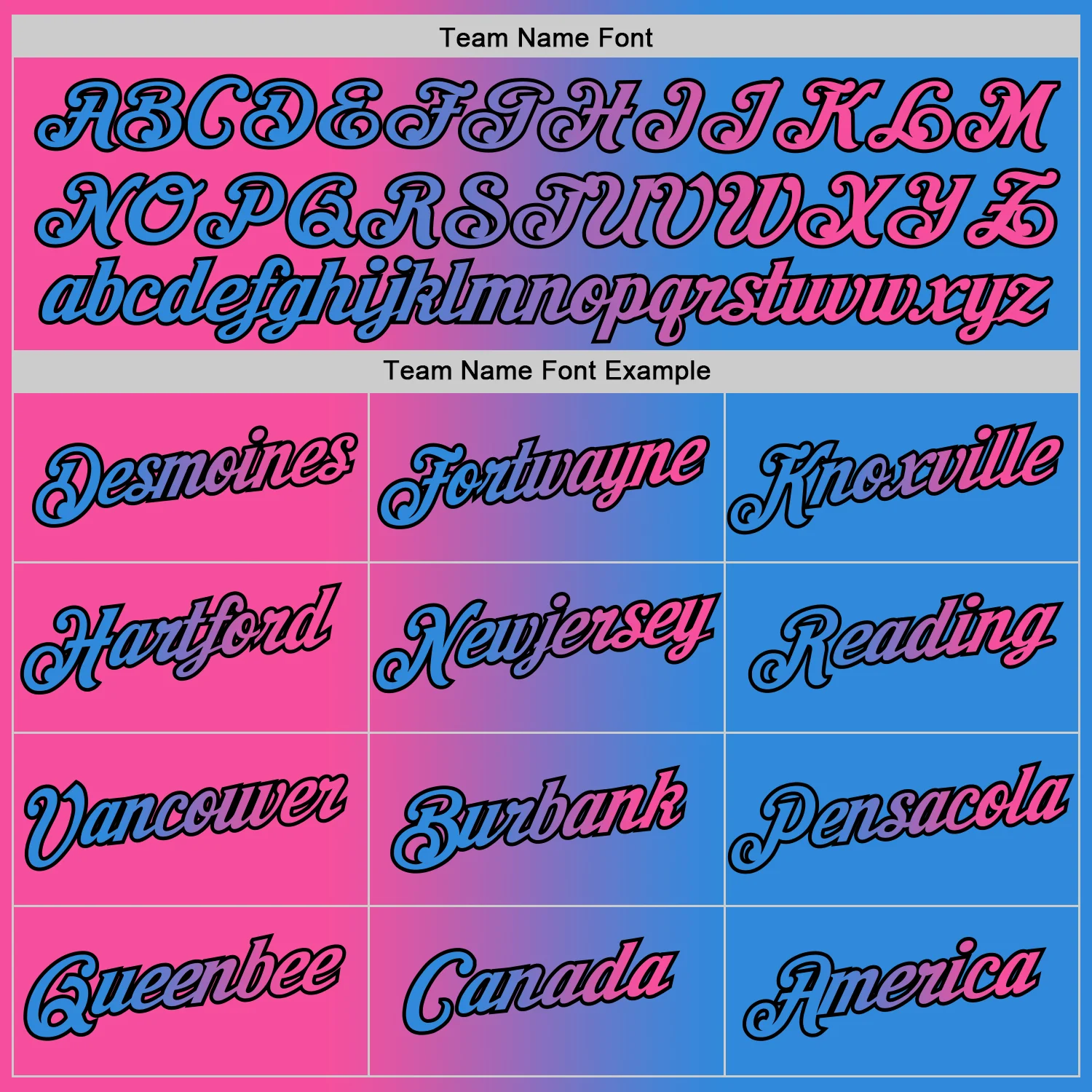 Custom Powder Blue Pink-Black Gradient Fashion Performance T-Shirt - Image 4