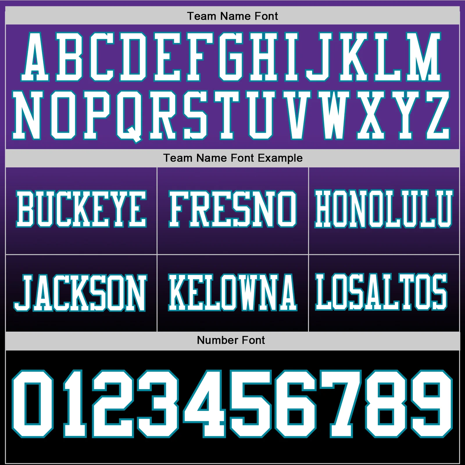 Custom Purple White Black-Teal Authentic Fade Fashion Football Jersey - Image 3