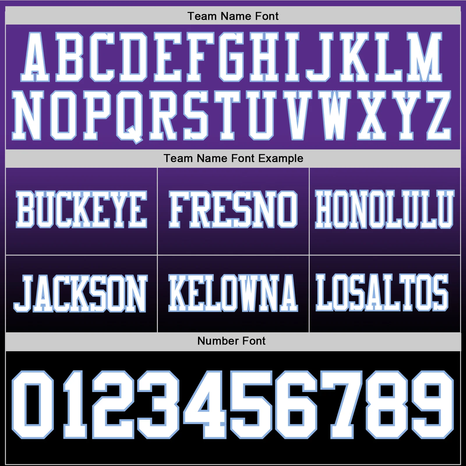 Custom Purple White Black-Light Blue Authentic Fade Fashion Football Jersey - Image 3