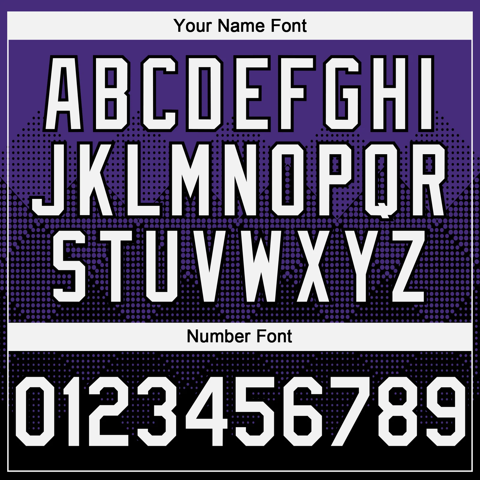 Custom Purple White-Black 3D Gradient Square Shape Authentic Baseball Jersey - Image 5