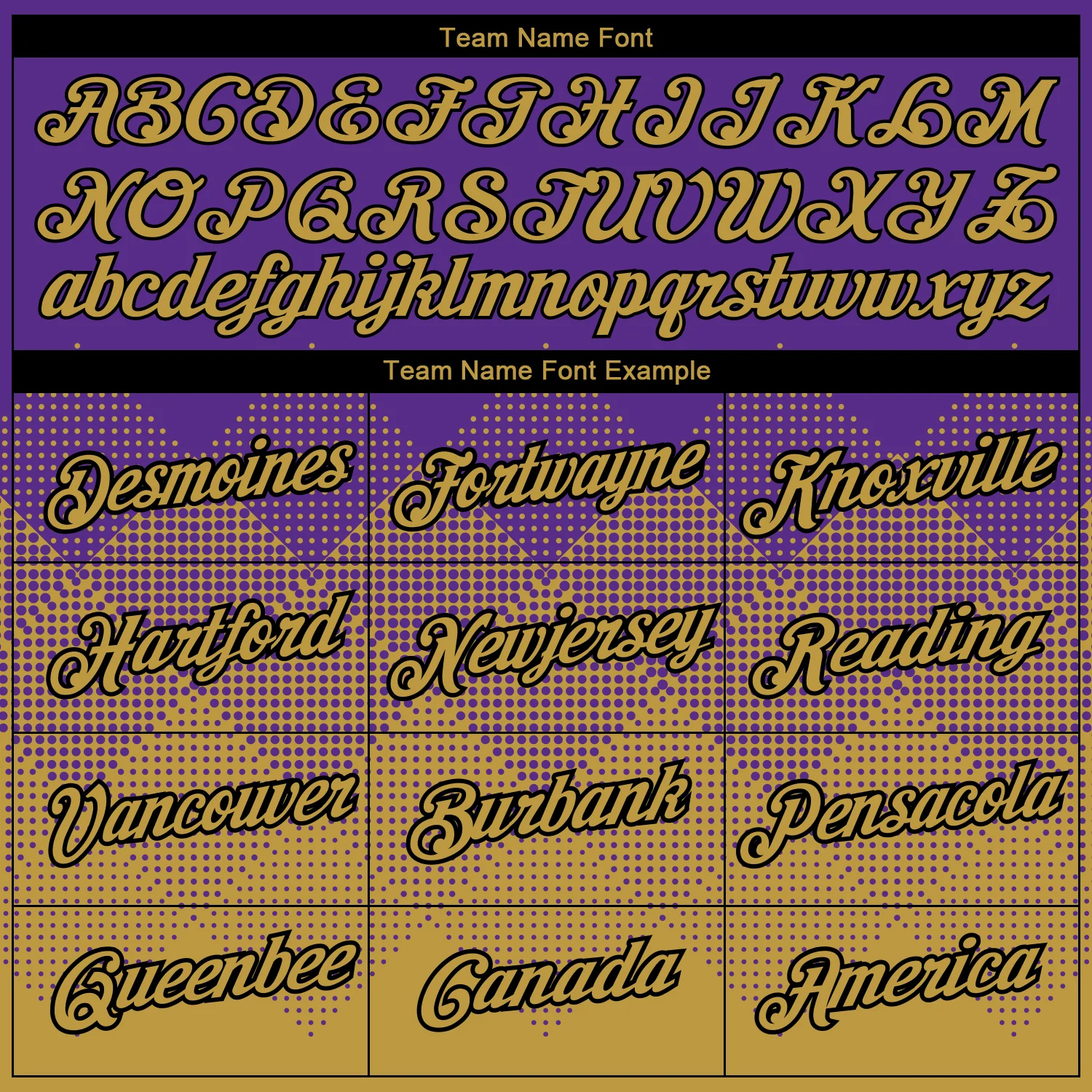 Custom Purple Old Gold-Black 3D Pattern Design Gradient Square Shapes Performance T-Shirt - Image 3