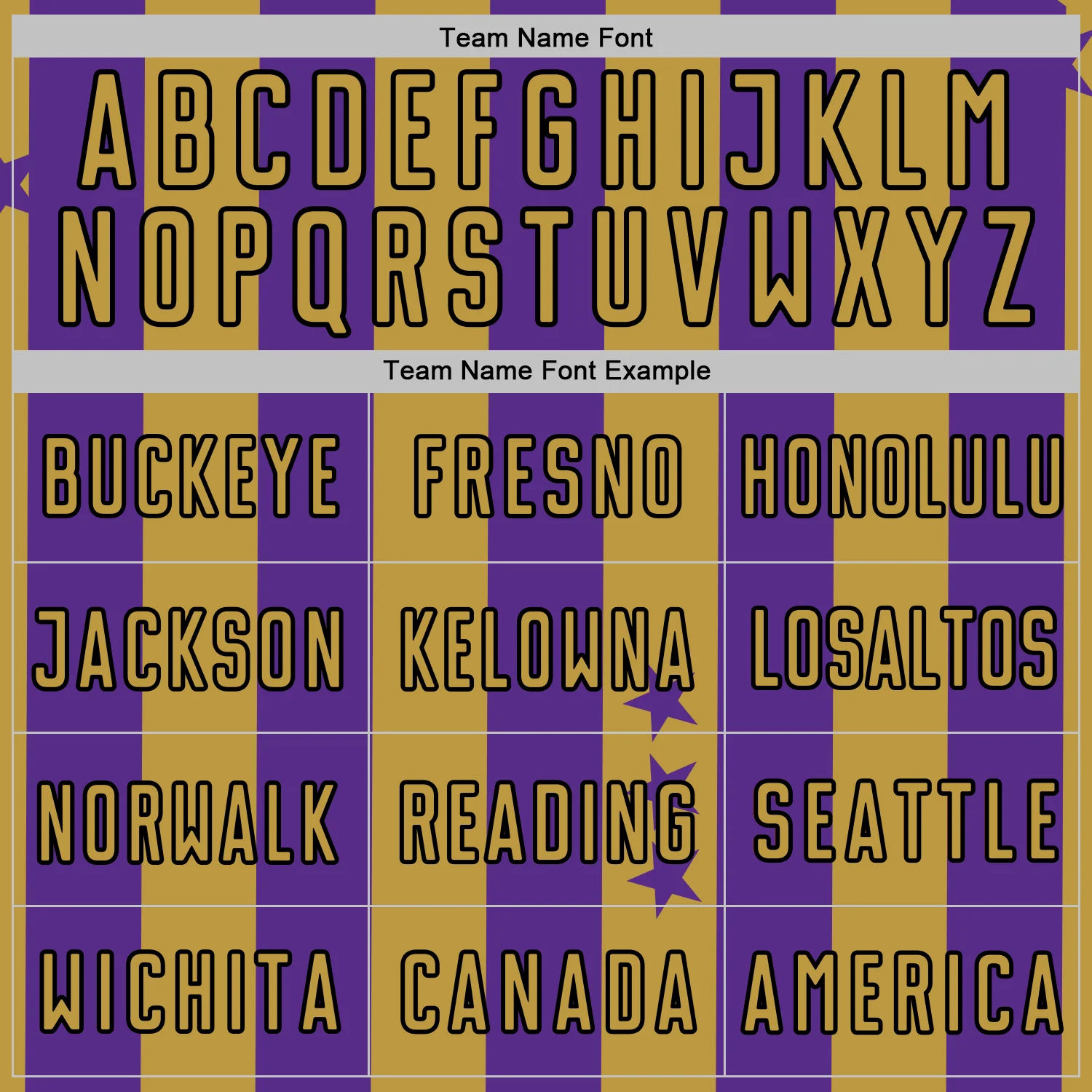 Custom Purple Old Gold-Black Stars And Stripes Sports Sublimation Soccer Uniform Jersey - Image 5