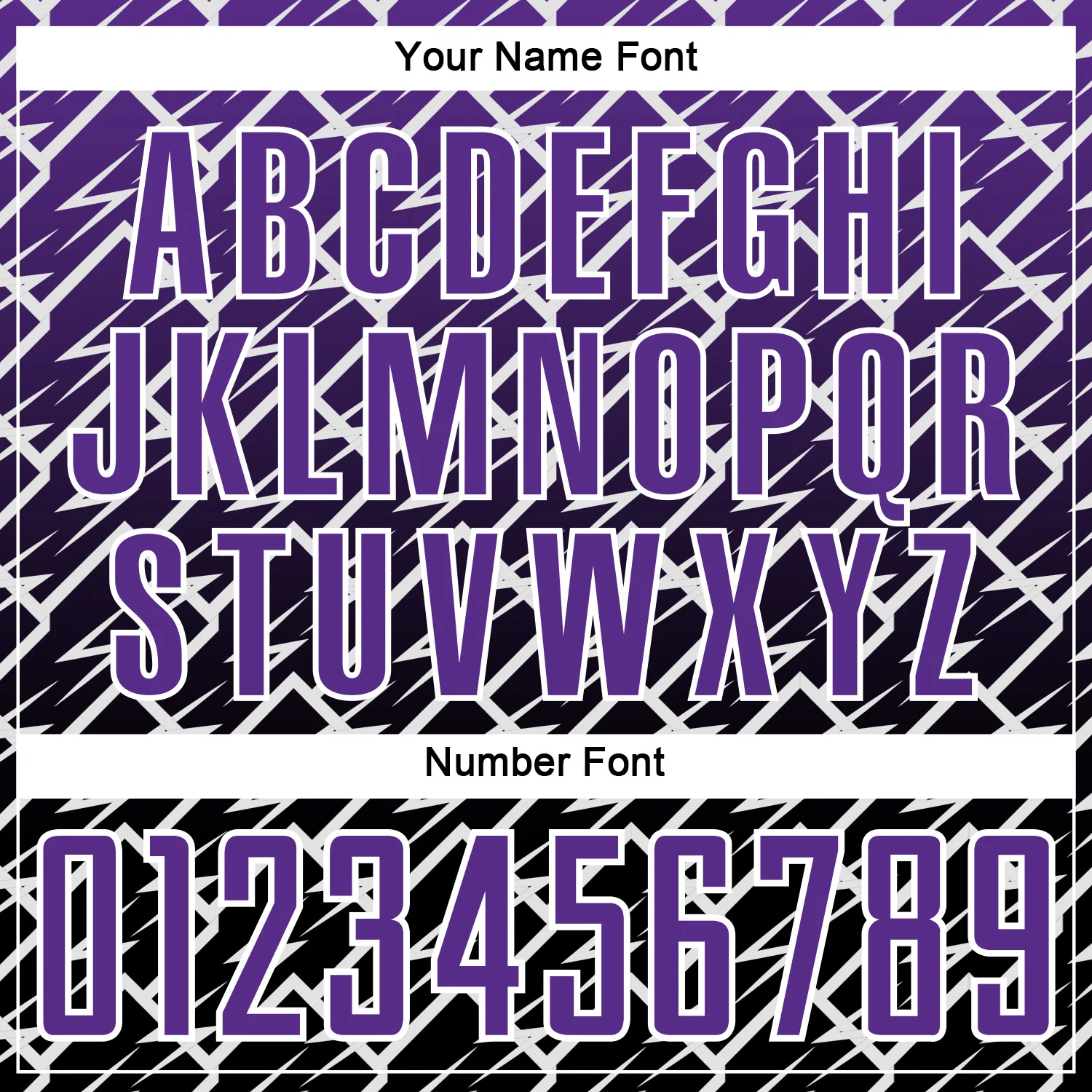 Custom Purple Black-White Lightning Sports Sublimation Soccer Uniform Jersey - Image 6
