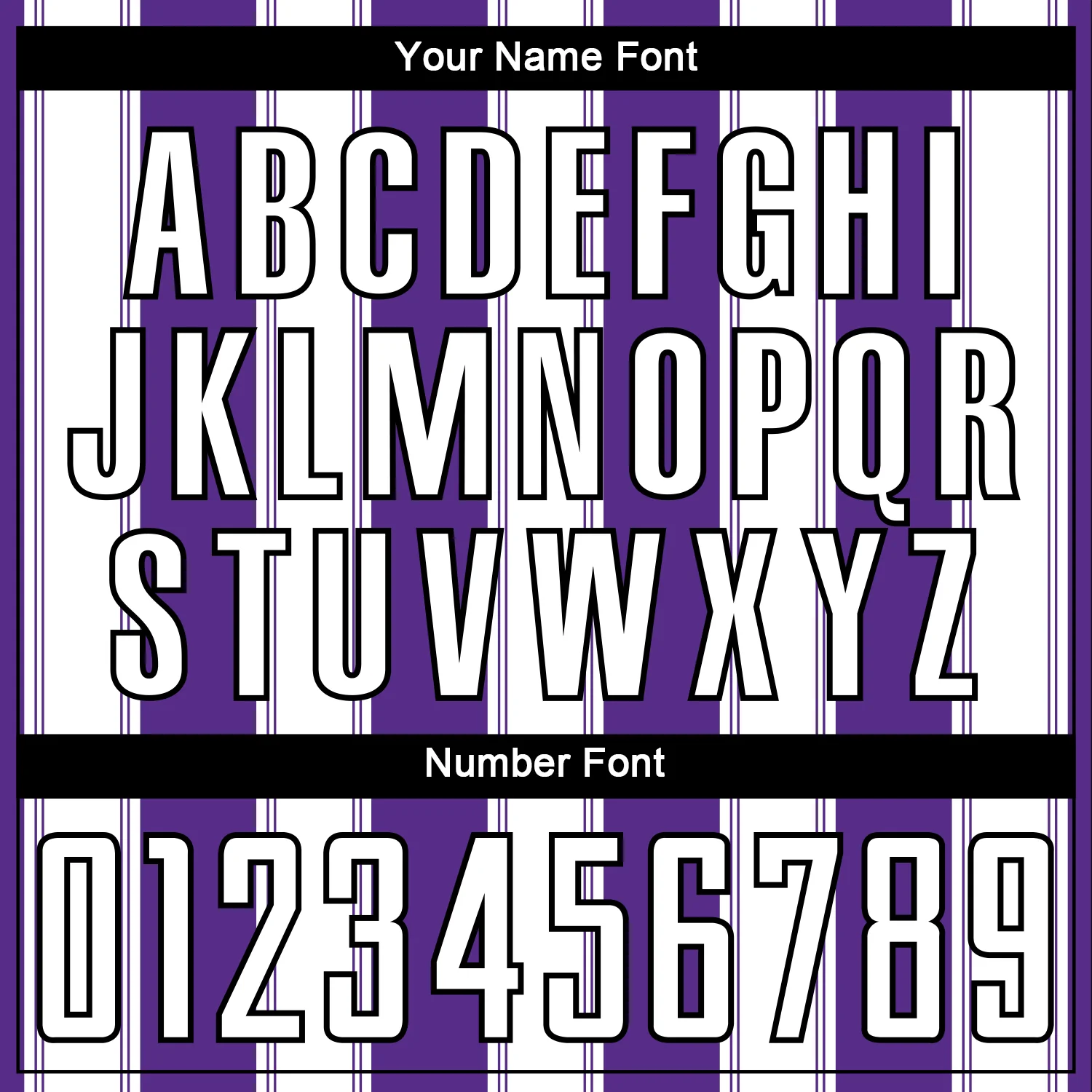 Custom Purple White-Black Line Sublimation Soccer Uniform Jersey - Image 6
