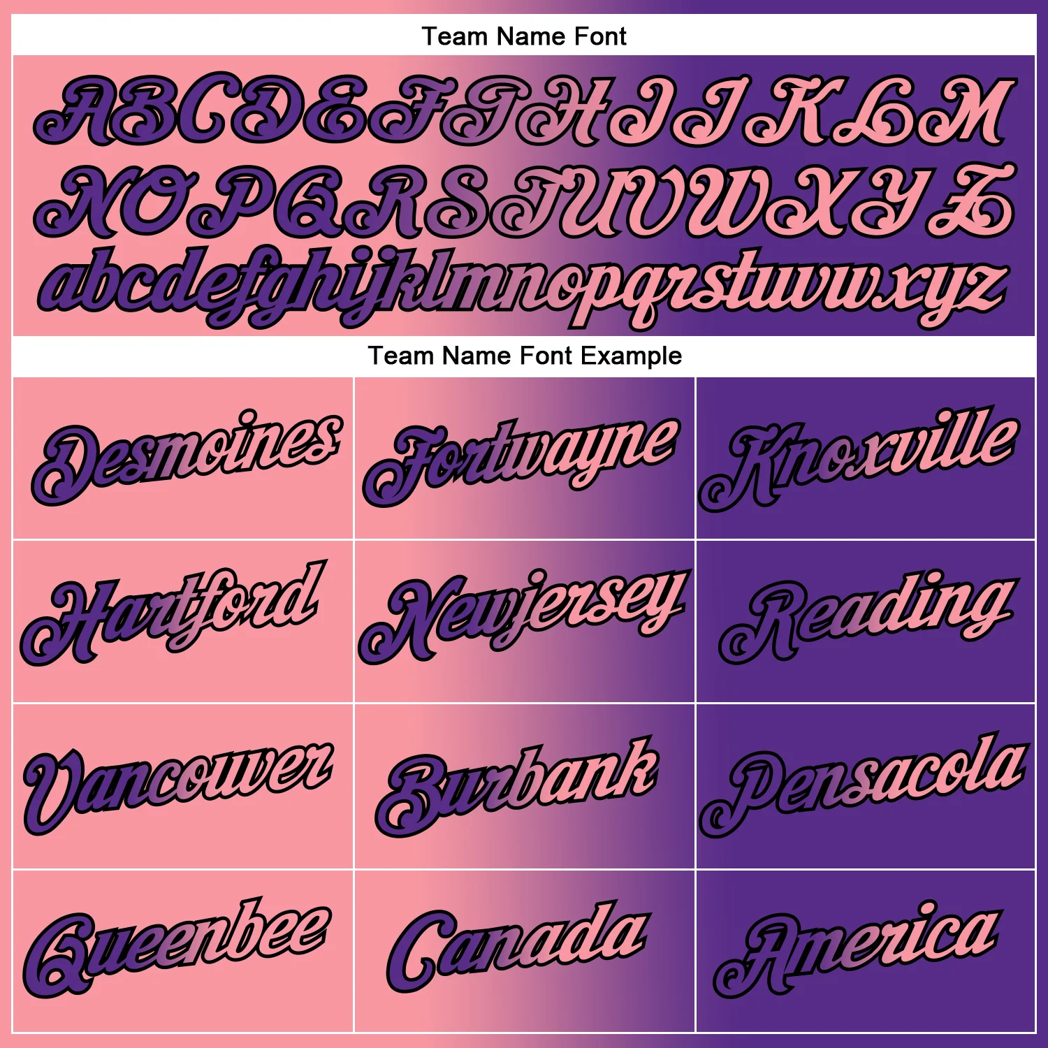 Custom Purple Medium Pink-Black Gradient Fashion Performance T-Shirt - Image 3