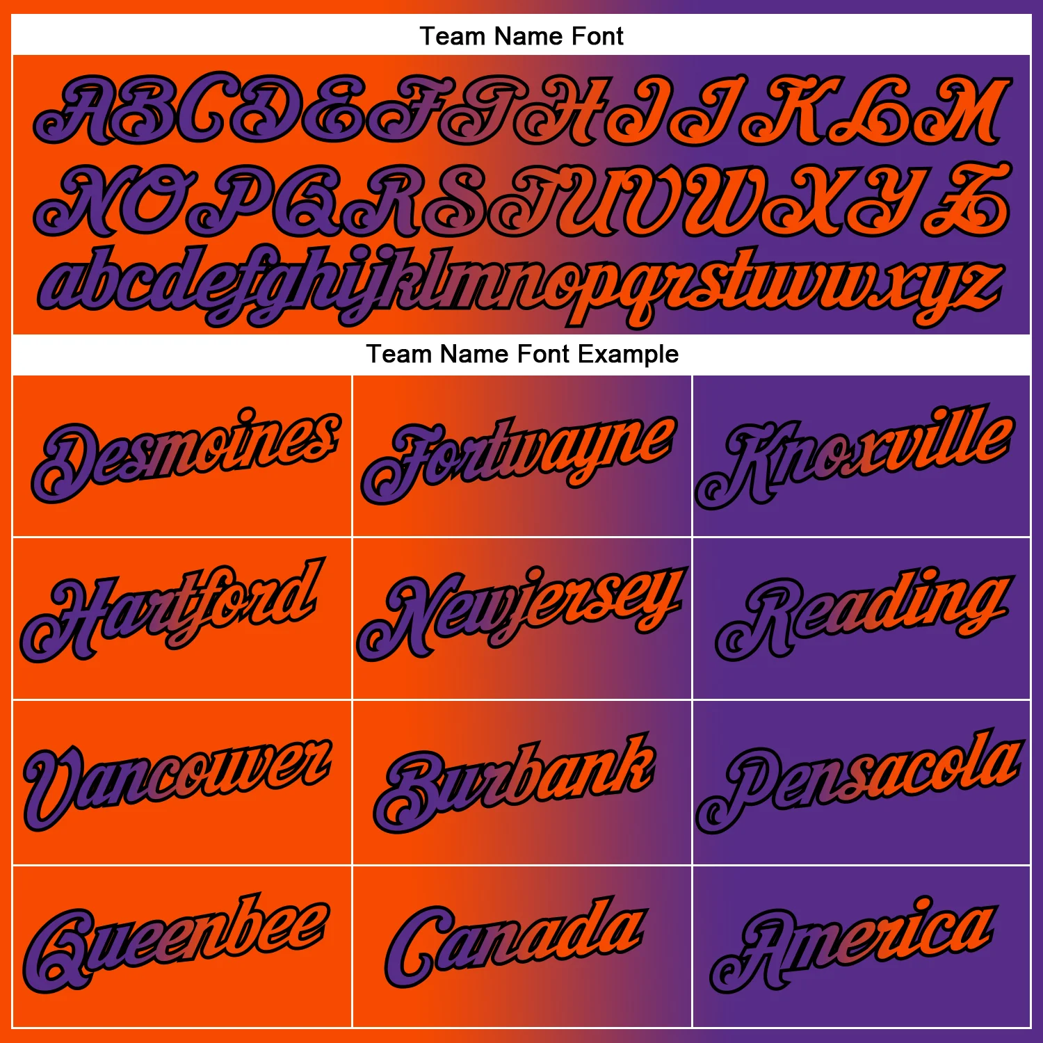 Custom Purple Orange-Black Gradient Fashion Performance T-Shirt - Image 3