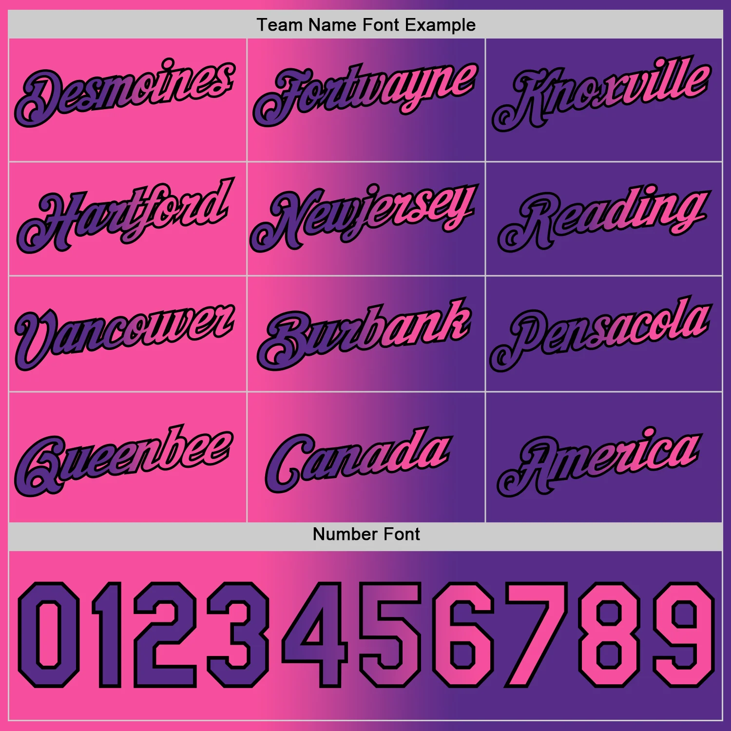 Custom Purple Pink-Black Gradient Fashion Performance T-Shirt - Image 4