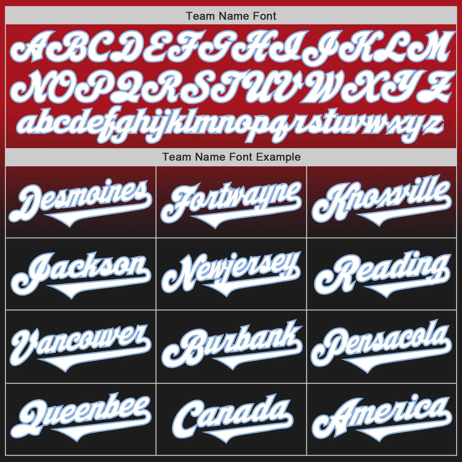 Custom Red Black-Light Blue Authentic Fade Fashion Baseball Jersey - Image 4