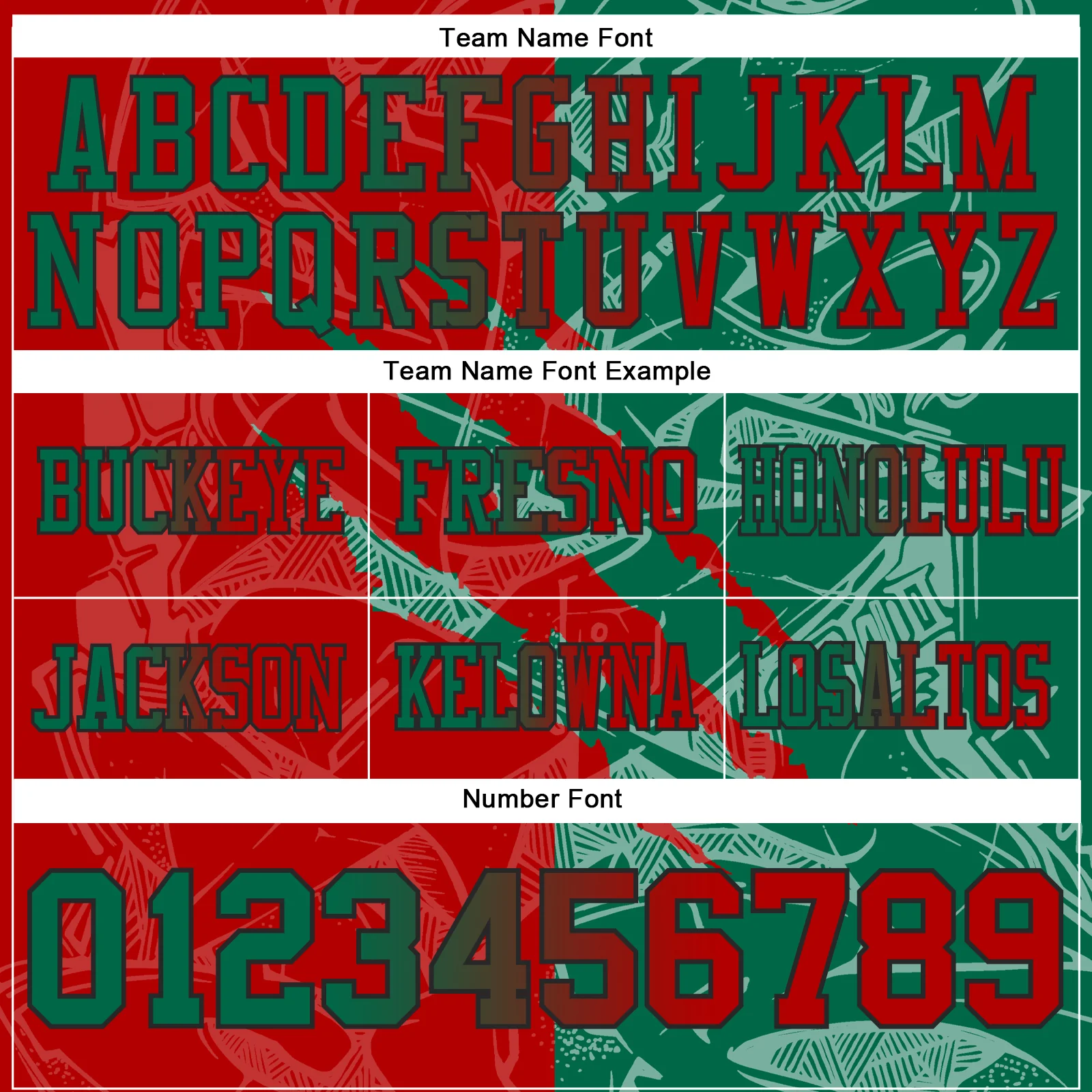 Custom Red Kelly Green-Black Authentic Gradient Fashion Scratch Football Jersey - Image 4