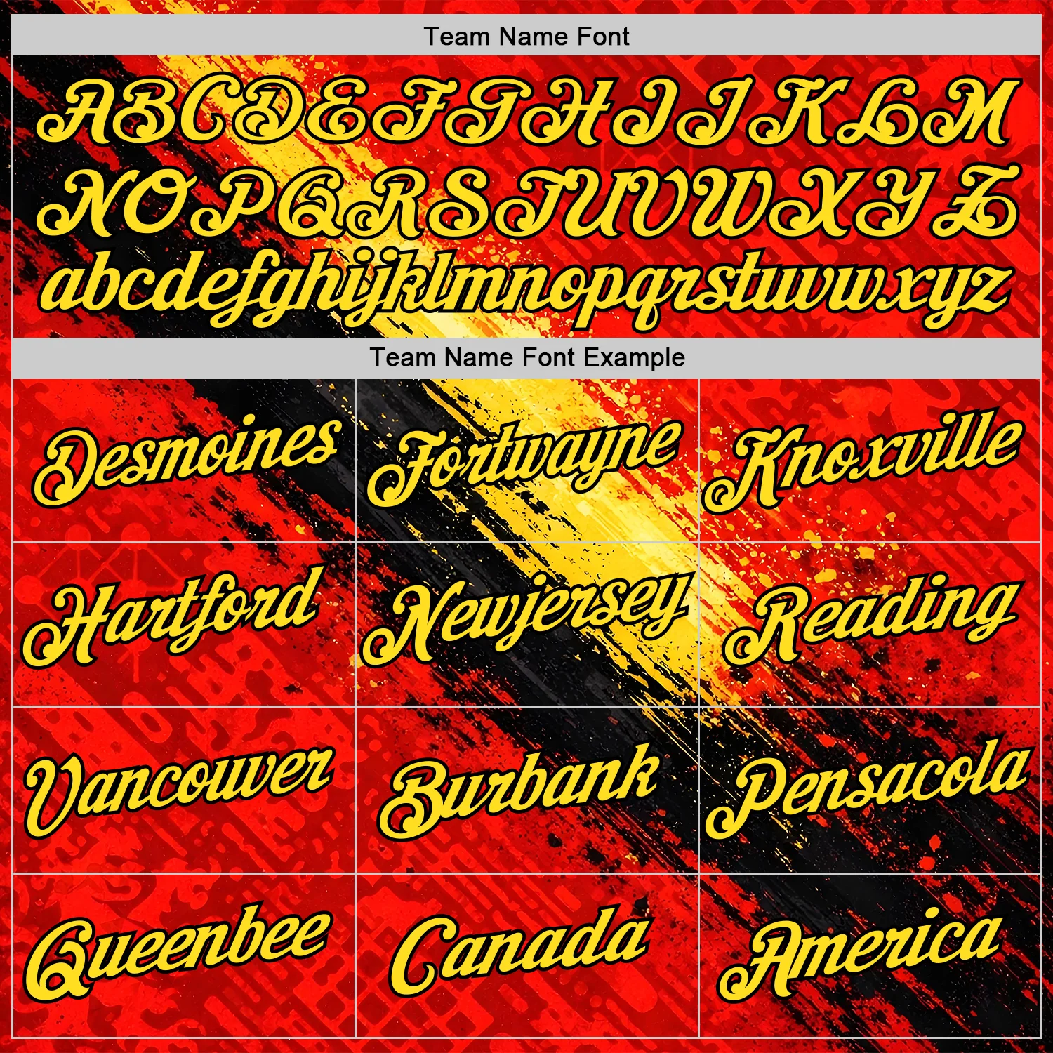 Custom Red Yellow-Black Belgium Splash Soccer Jersey Performance T-Shirt - Image 3