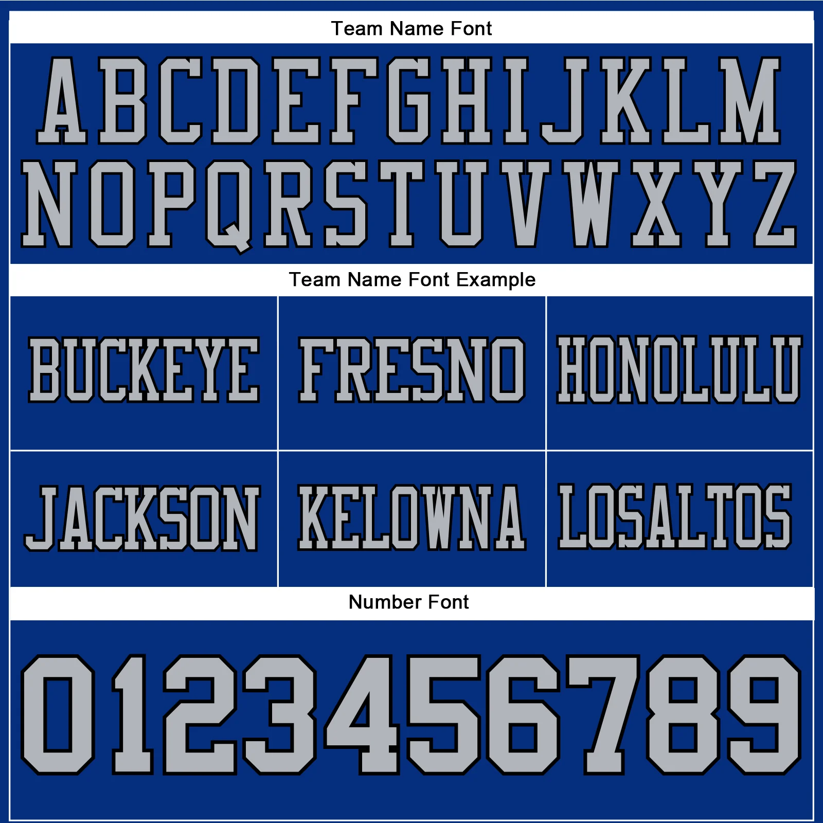 Custom Royal Gray-Black Authentic Football Jersey - Image 4