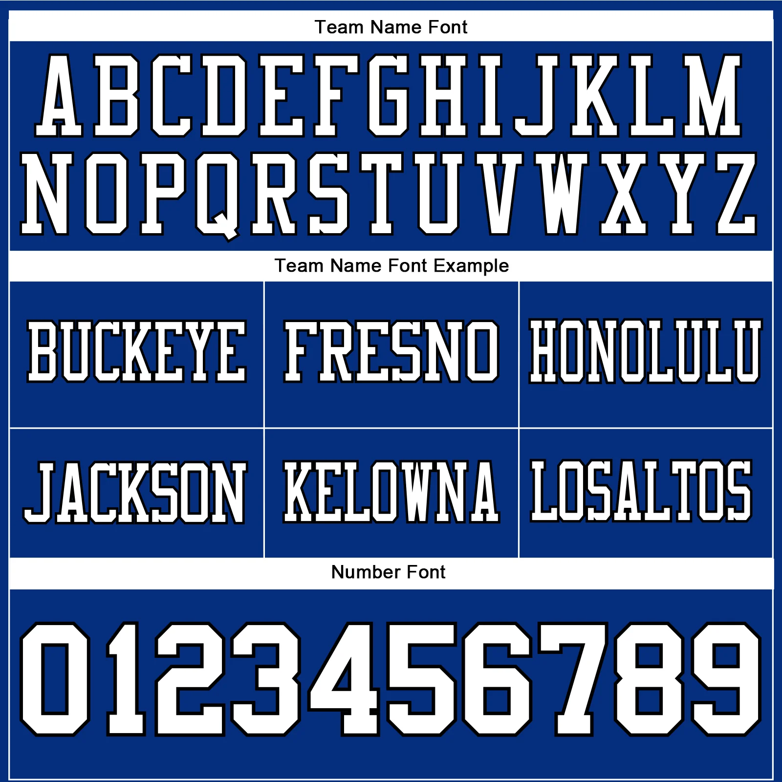 Custom Royal White-Black Authentic Football Jersey - Image 4