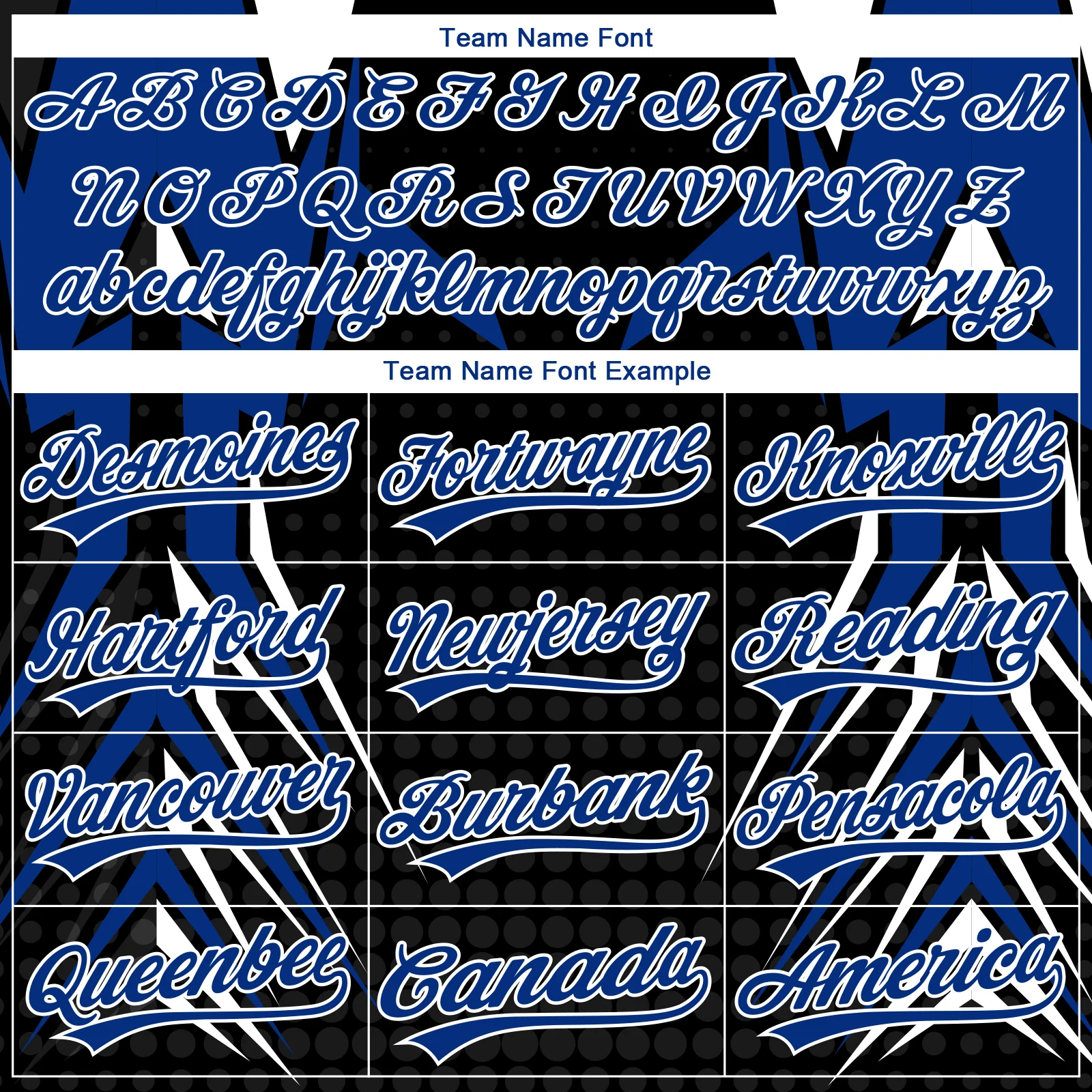Custom Stitched Royal Black-White E-sports Pattern Pullover Sweatshirt Hoodie - Image 5