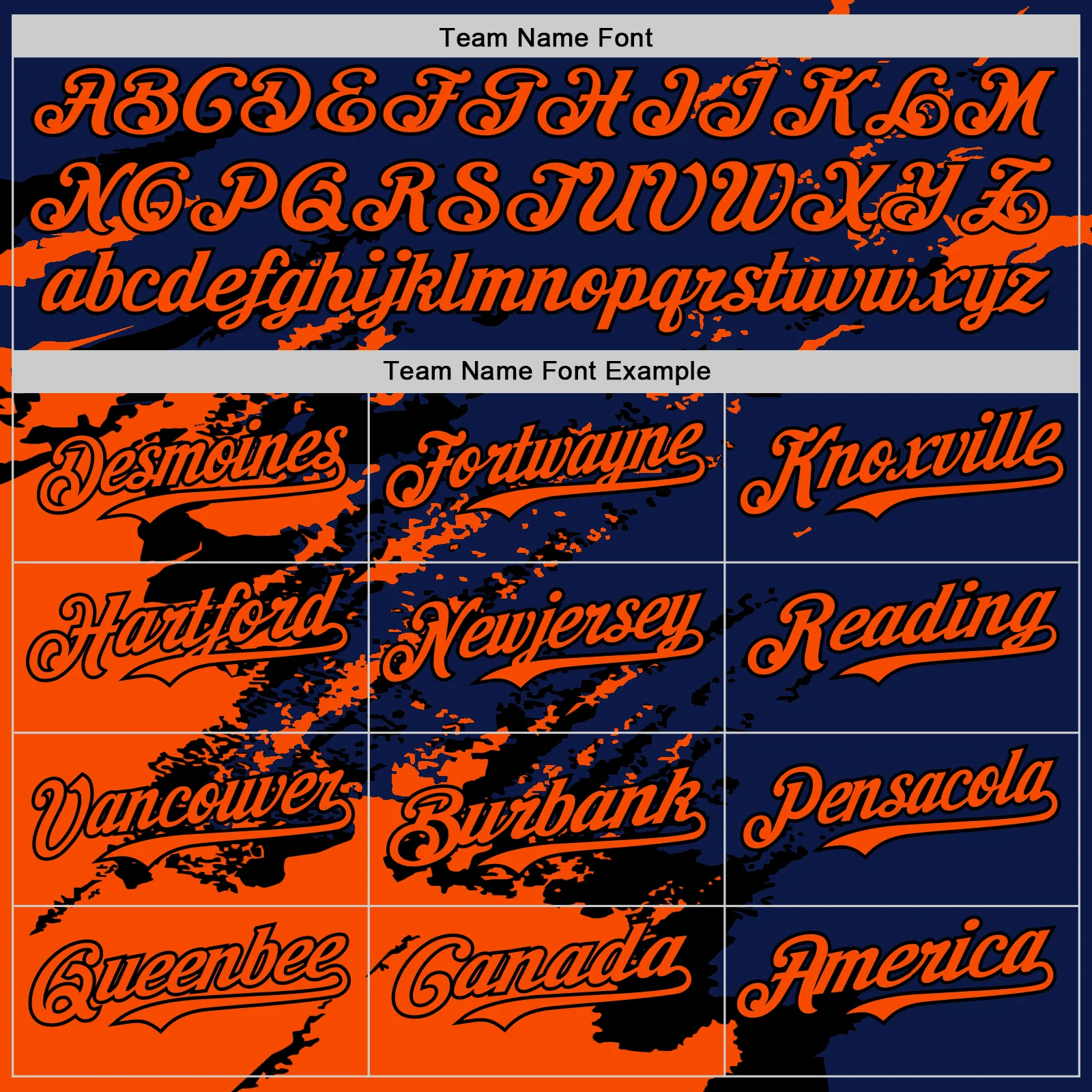 Custom Royal Orange-Black Splash Art 3D Pattern Design Bomber Full-Snap Varsity Letterman Hoodie Jacket - Image 5