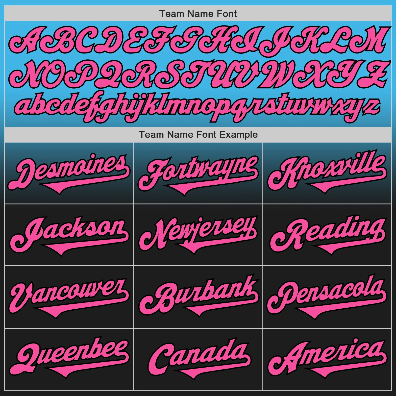 Custom Sky Blue Pink-Black Authentic Fade Fashion Baseball Jersey - Image 4