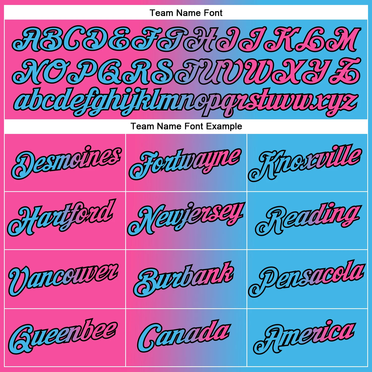 Custom Sky Blue Pink-Black Gradient Fashion Performance T-Shirt - Image 3