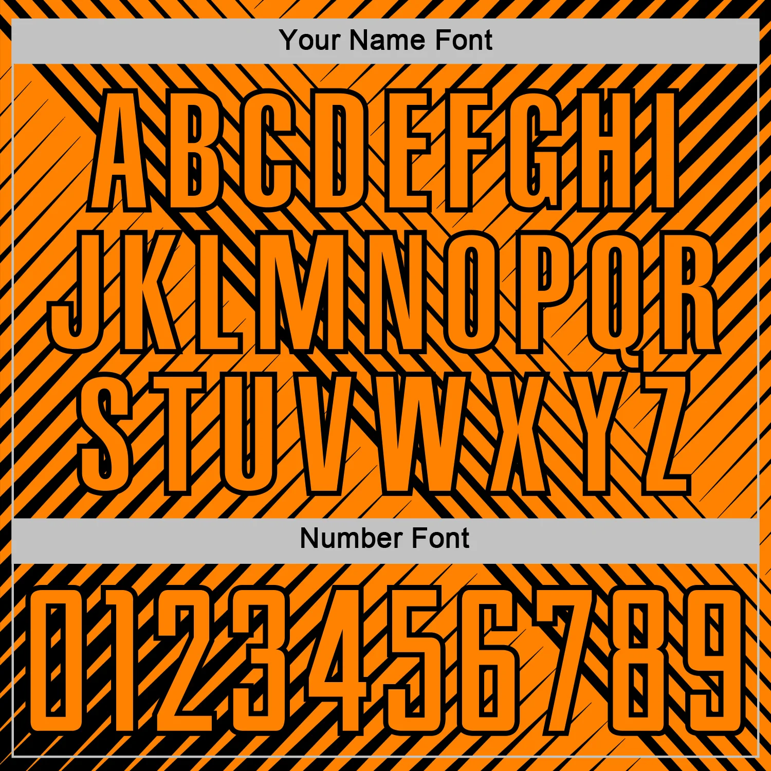 Custom Black Bay Orange Line Sublimation Soccer Uniform Jersey - Image 6