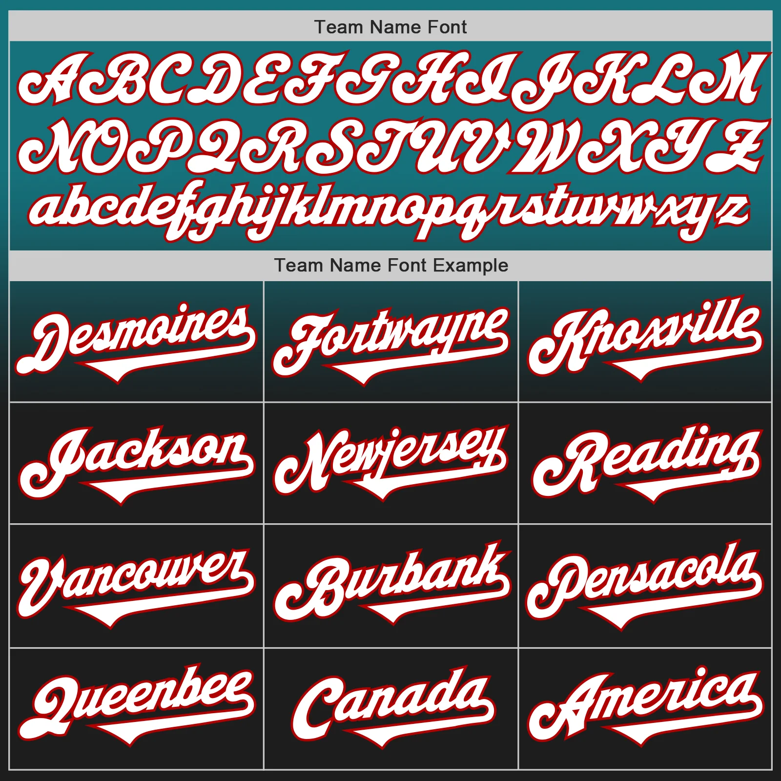 Custom Teal Black-Red Authentic Fade Fashion Baseball Jersey - Image 4
