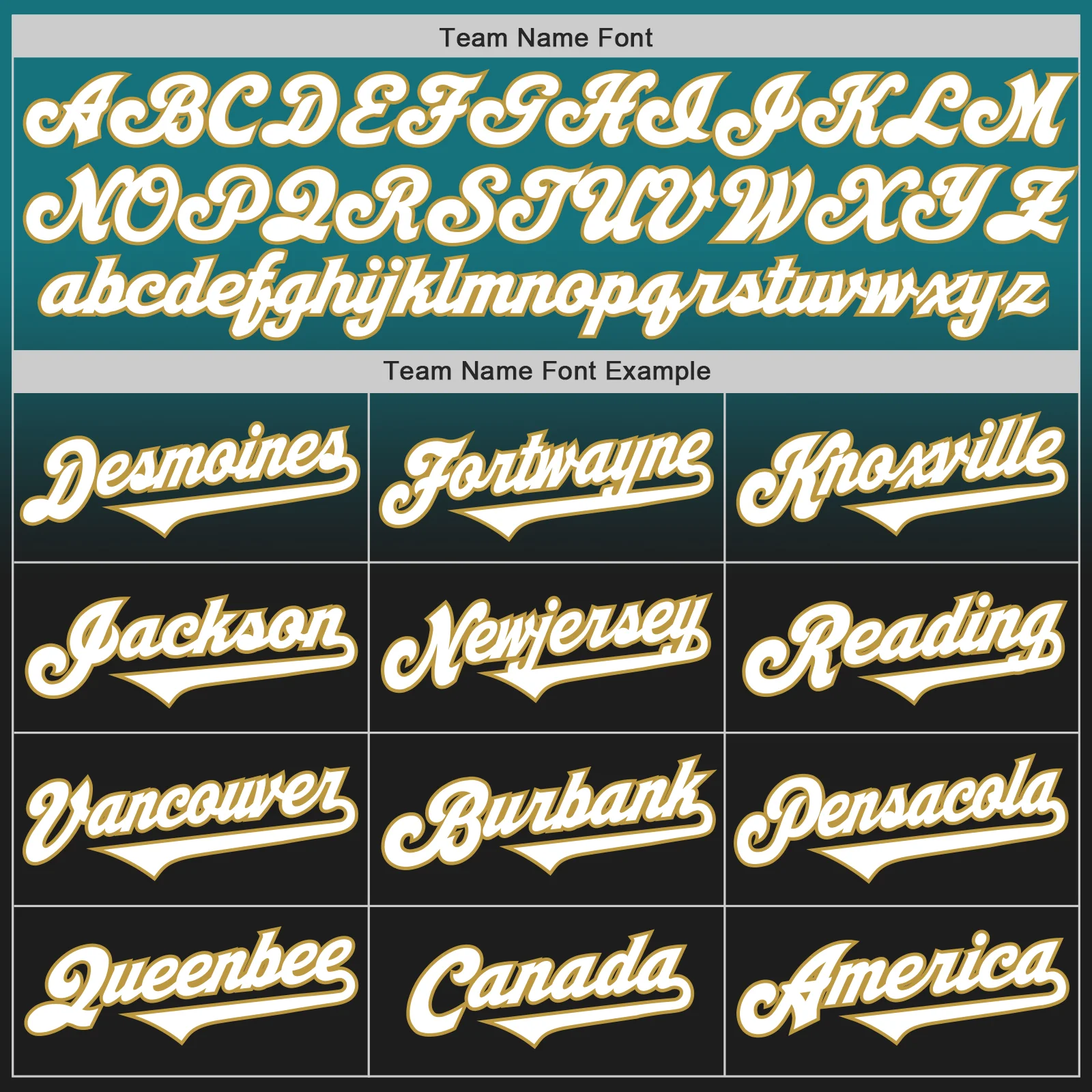 Custom Teal Black-Old Gold Authentic Fade Fashion Baseball Jersey - Image 4
