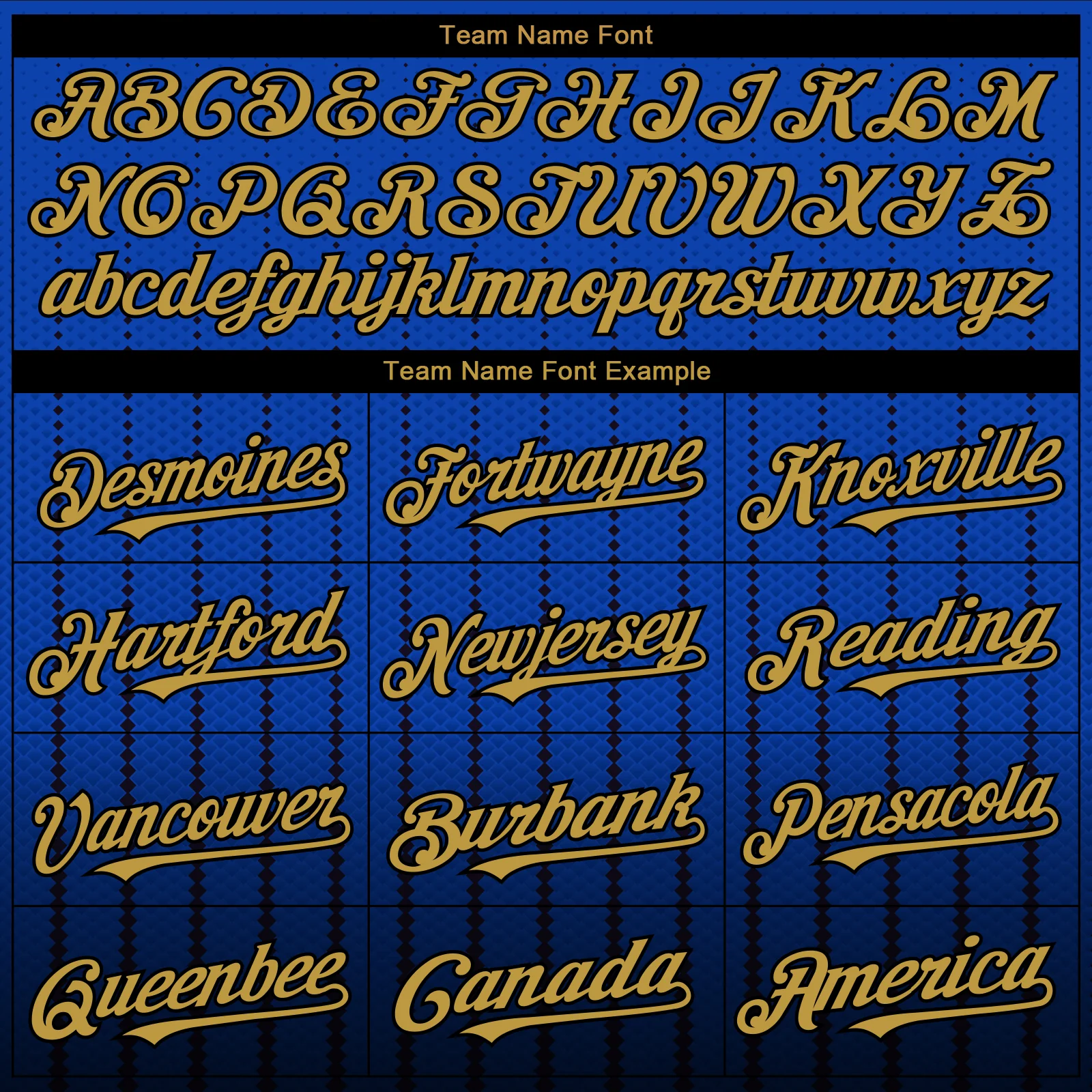 Custom Thunder Blue Old Gold-Black 3D Pattern Design Gradient Geometric Shape Authentic Baseball Jersey - Image 4