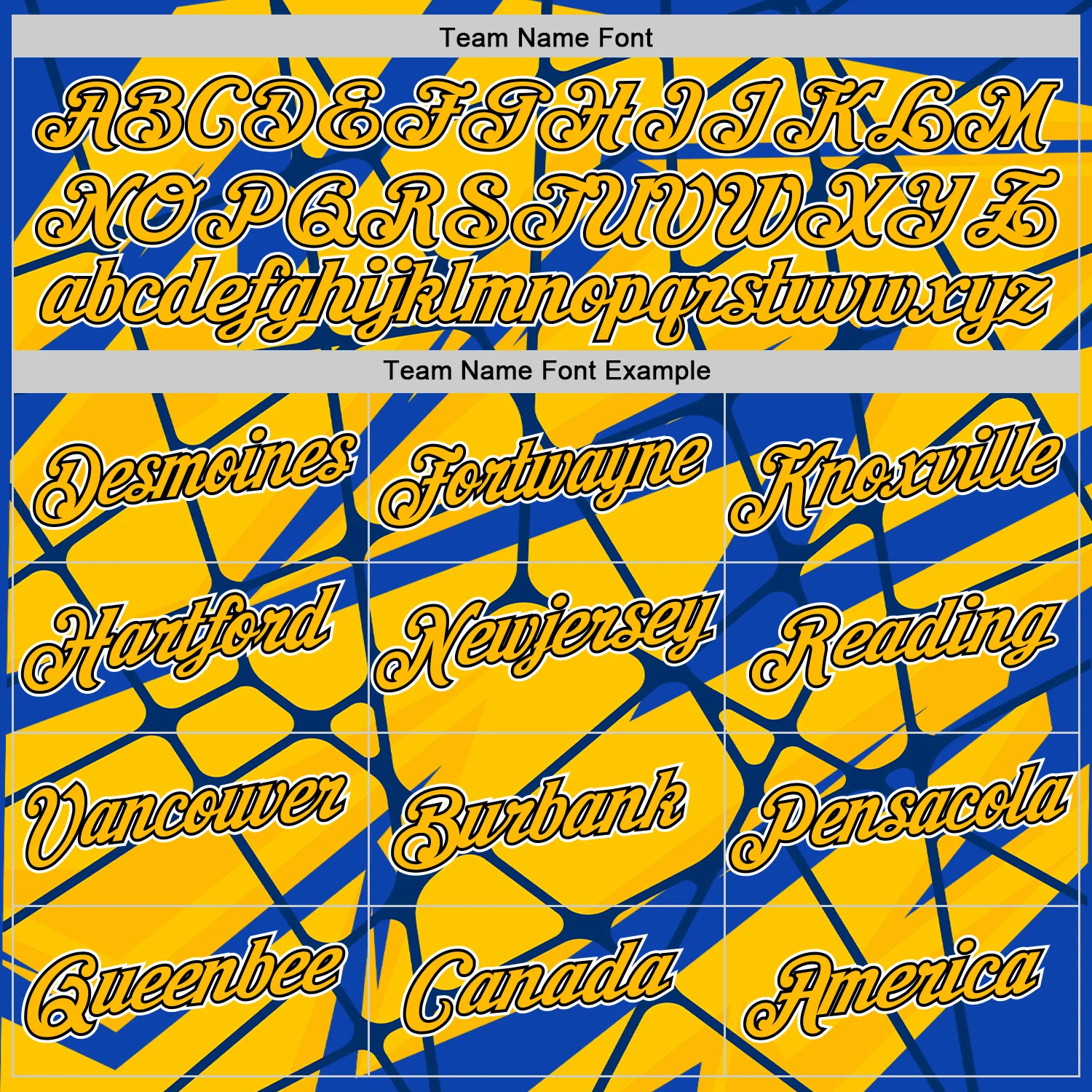 Custom Thunder Blue Gold-Black 3D Esports Performance T-Shirt - Image 3