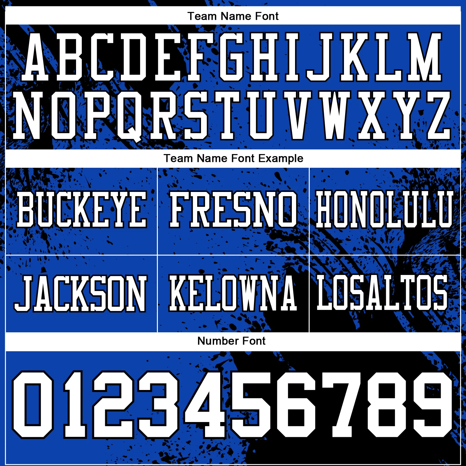 Custom Thunder Blue White-Black 3D Pattern Abstract Brush Stroke Authentic Football Jersey - Image 3