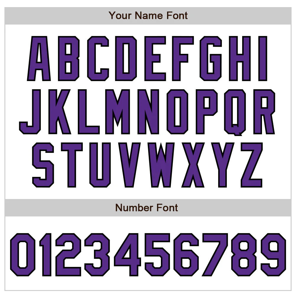 Custom White Purple-Black Authentic Baseball Jersey - Image 4