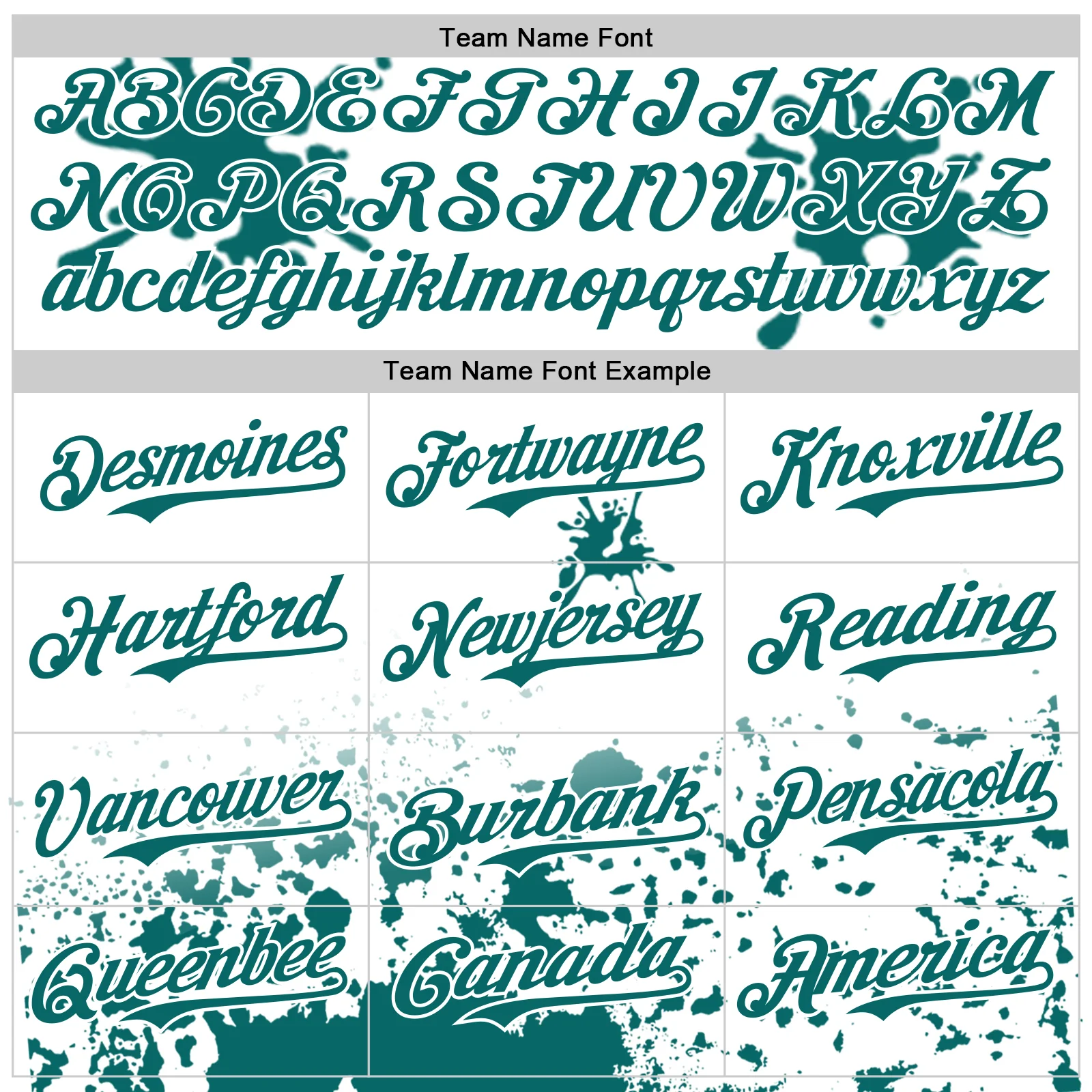 Custom White Teal Black-Gray Splatter Camo Two Tone Authentic Baseball Jersey - Image 4