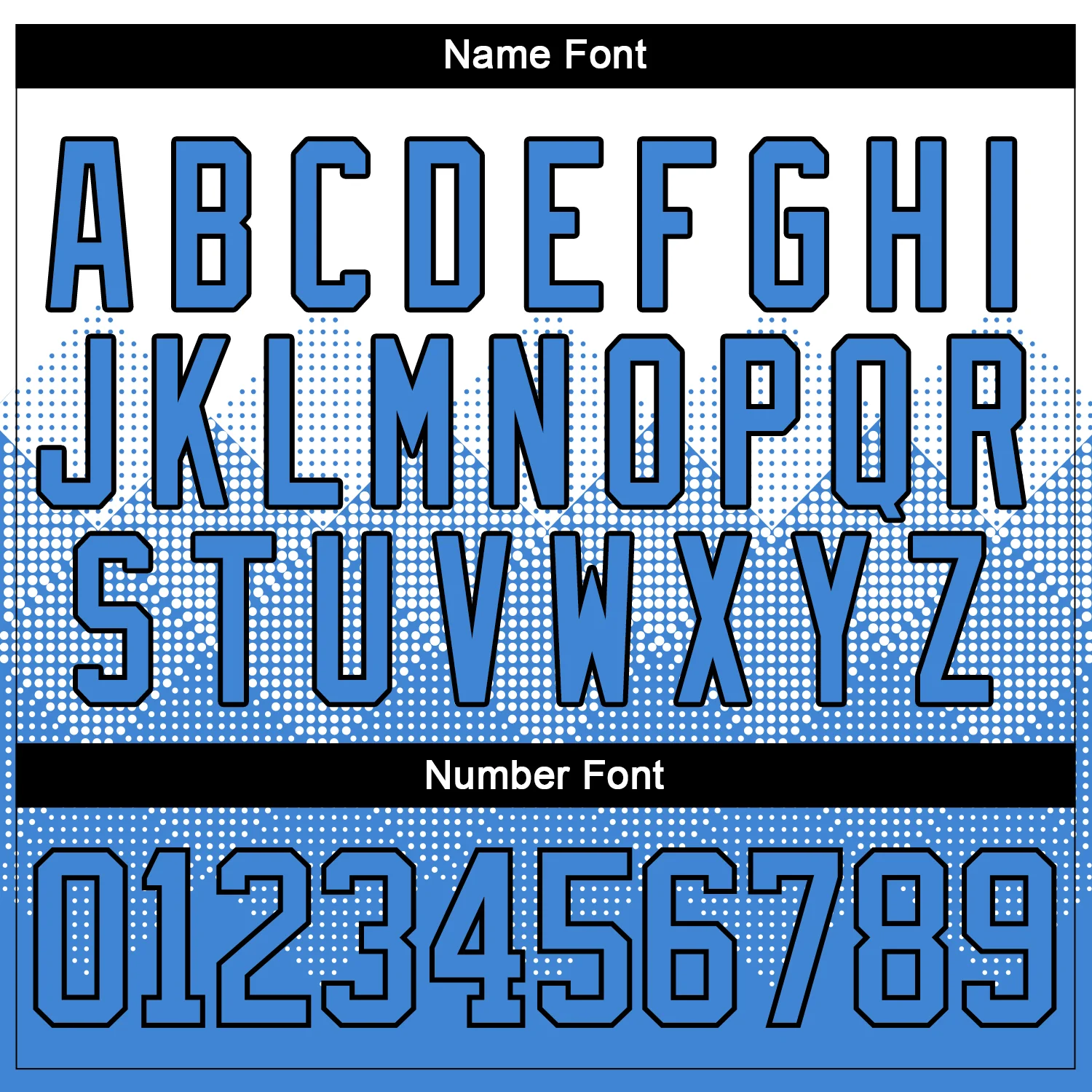 Custom White Powder Blue-Black 3D Pattern Gradient Square Shapes Hockey Lace Neck Jersey - Image 5