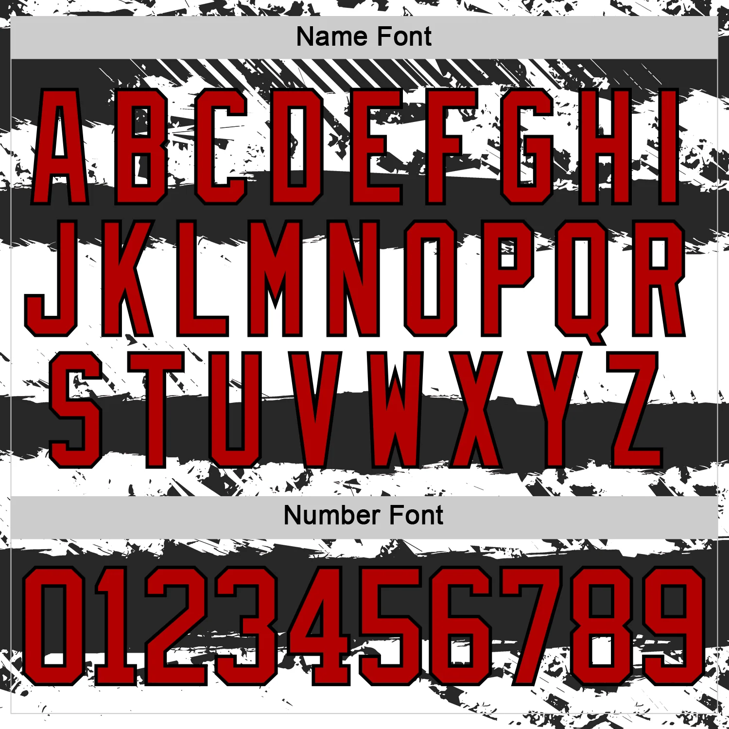 Custom White Red-Black Abstract Detroit Inspired Line Hockey Lace Neck Jersey - Image 7