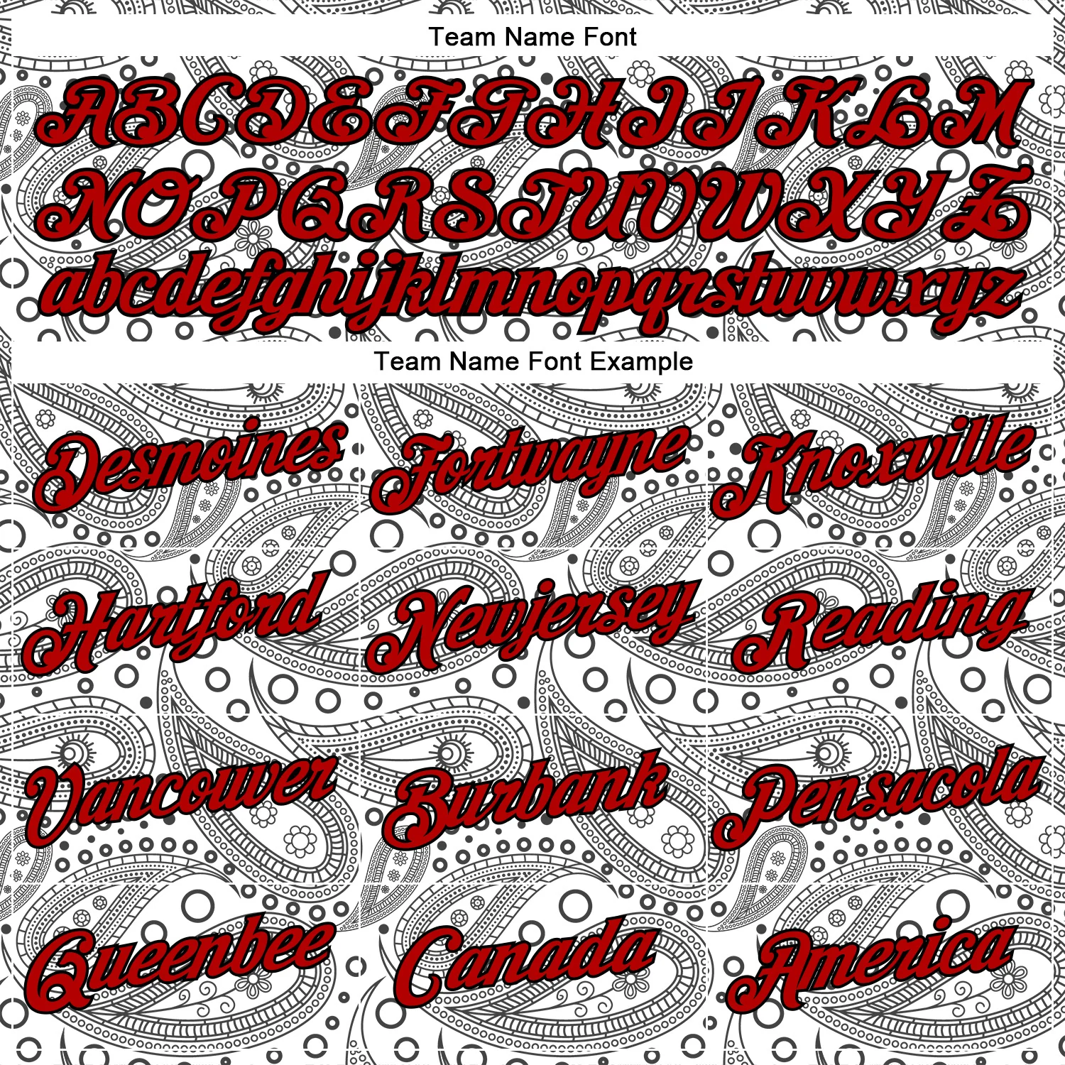 Custom Stitched White Red-Black 3D Pattern Design Ethnic Paisley Floral Bandana Sports Pullover Sweatshirt Hoodie - Image 3